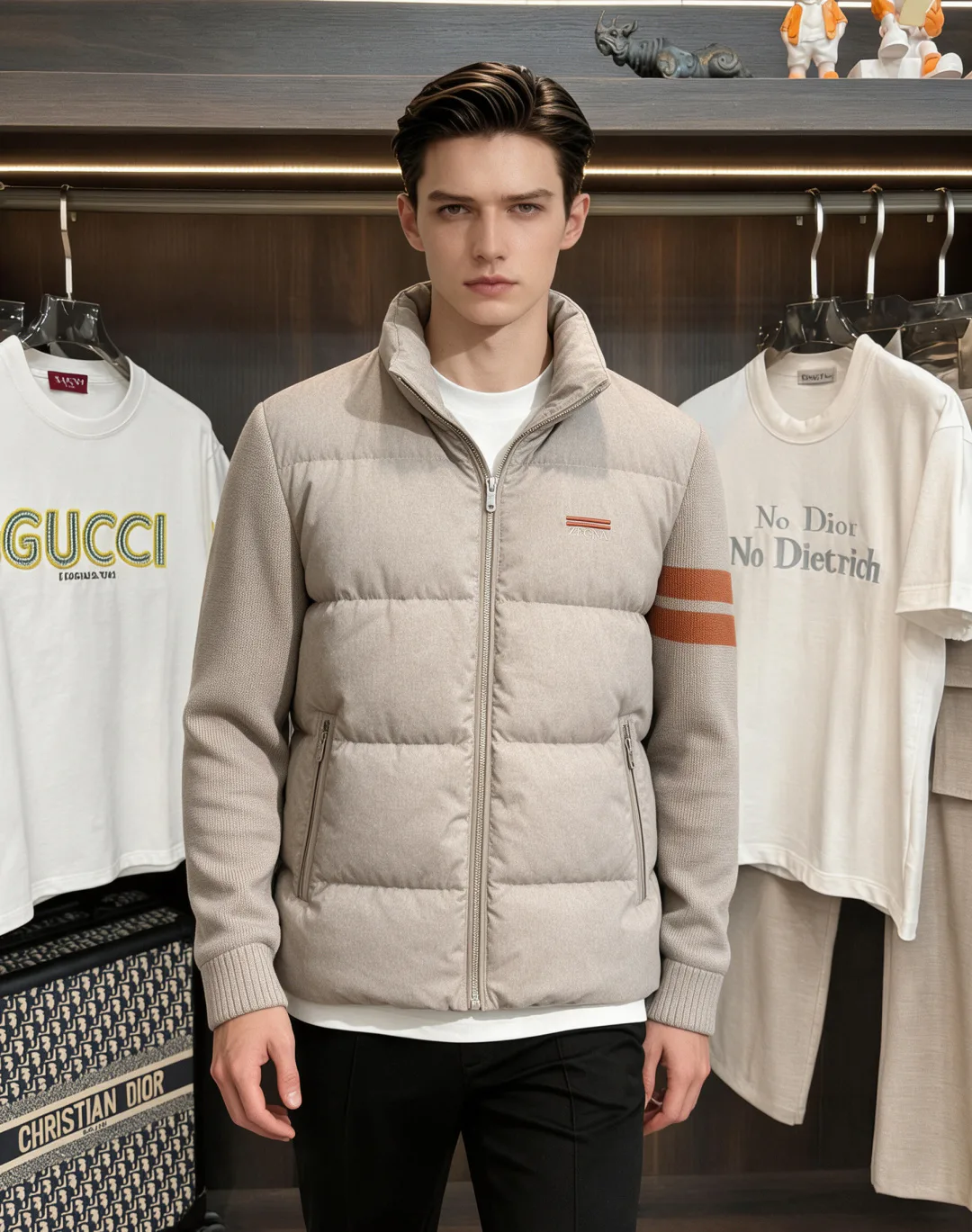 Куртки И Пуховики Мужские Zegna 18620363