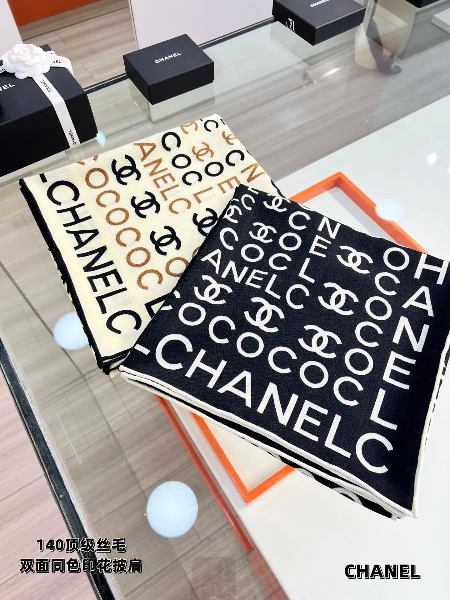 Silk Scarves CHANEL 18093547