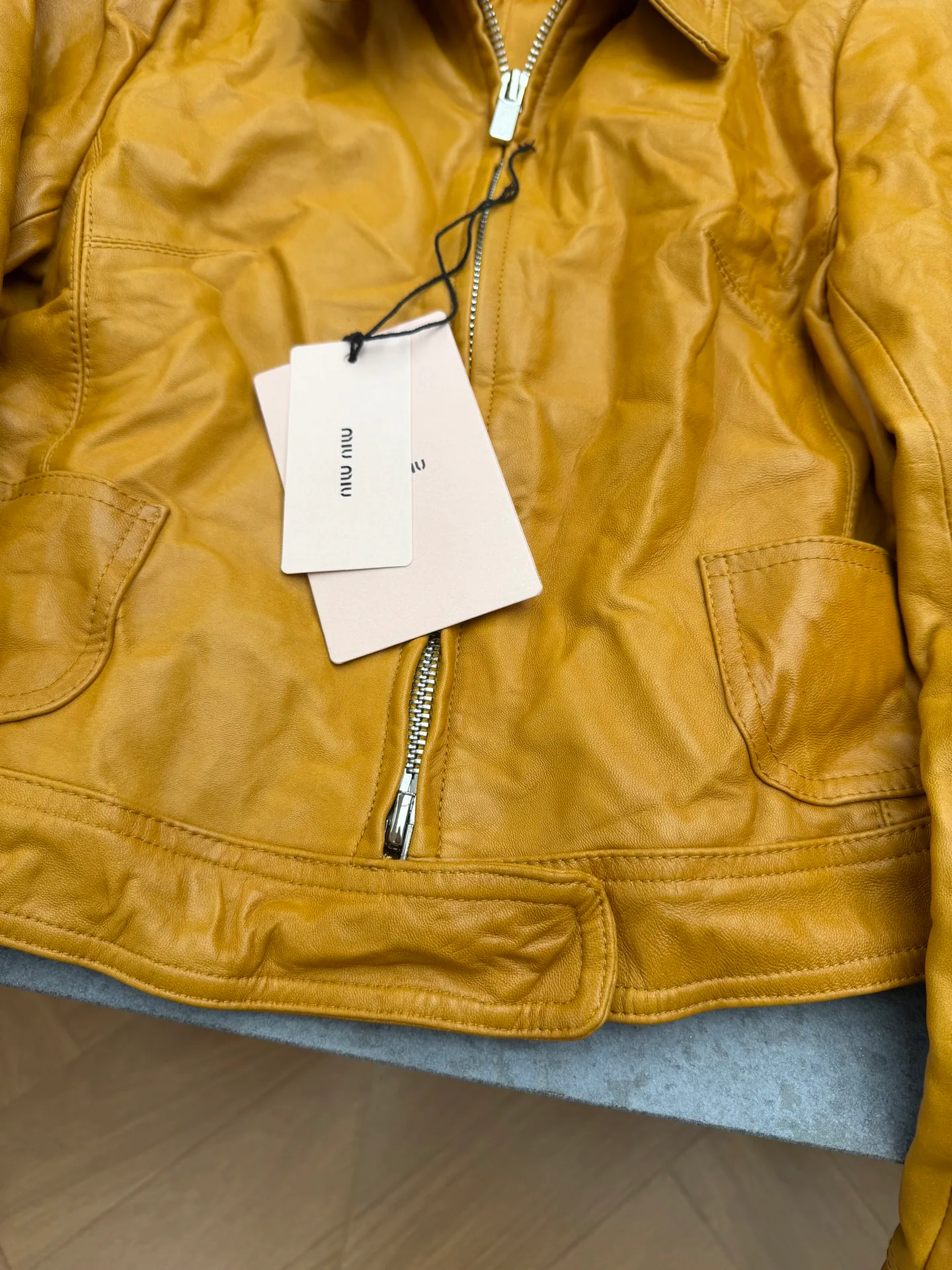 Women's Leather Jackets And Sheepskin Coats MIU MIU 17998803