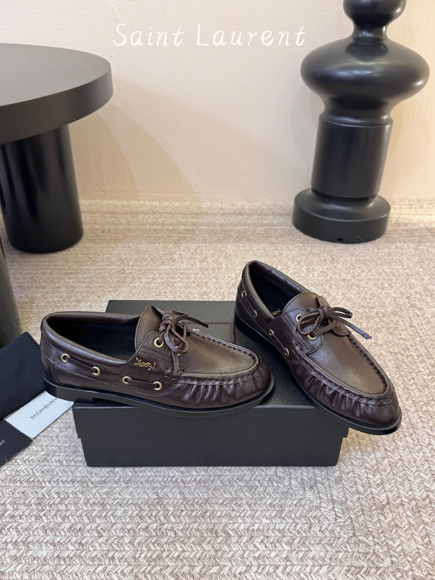 Men's Loafers And Dress Shoes SAINT LAURENT 17892064