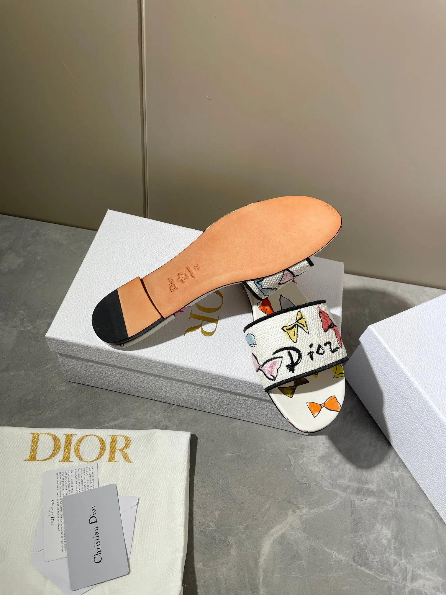Шлепанцы Женские Christian Dior 18634053