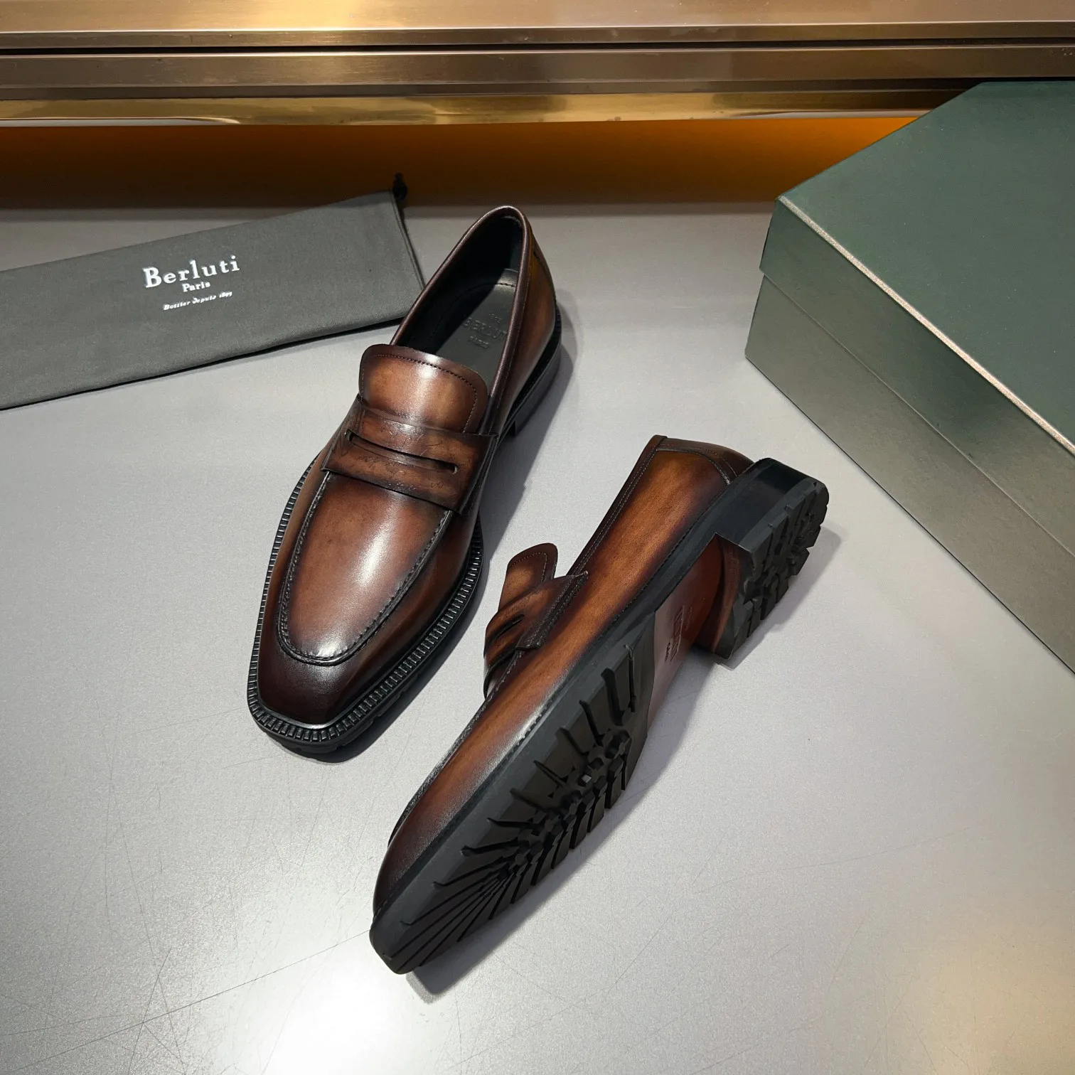 Men's Loafers And Dress Shoes BERLUTI 17955316