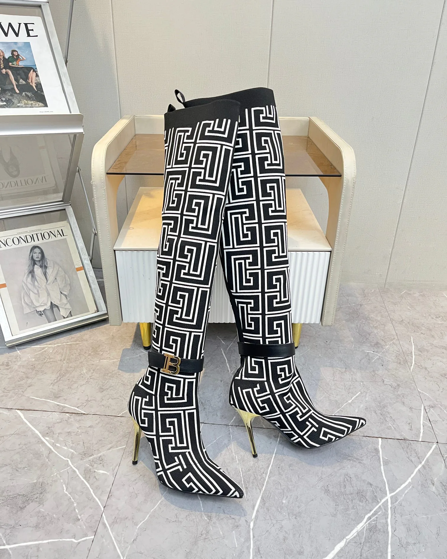 Women's Boots BALMAIN 18104234