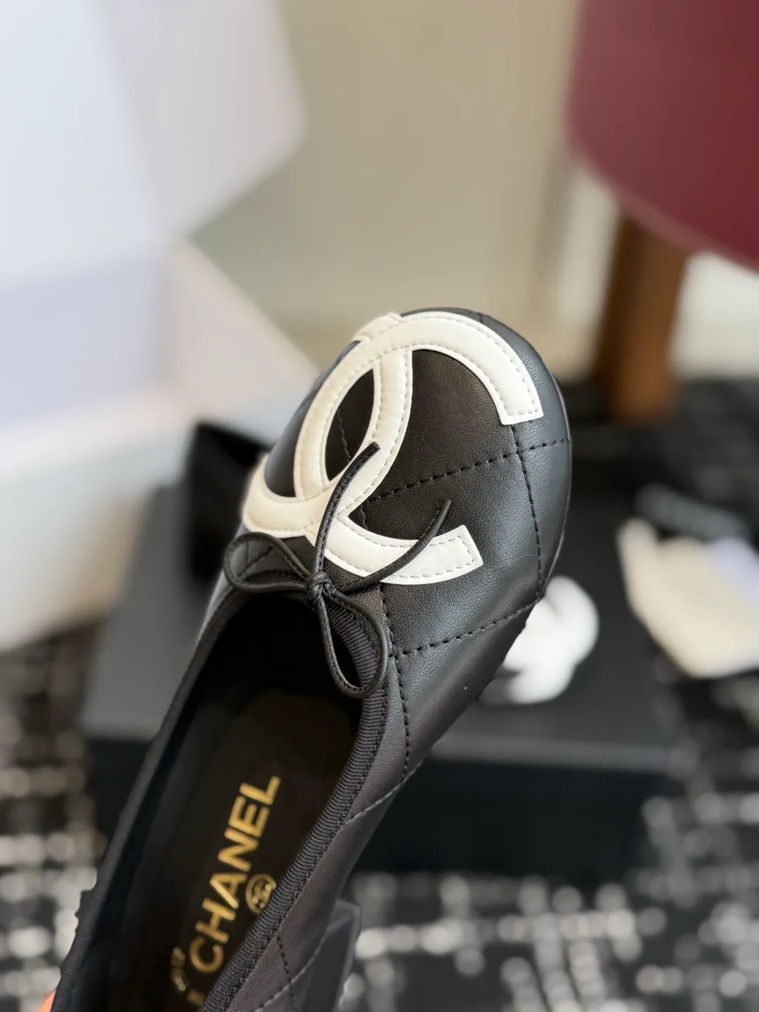 Women's Ballet Flats CHANEL 17740548