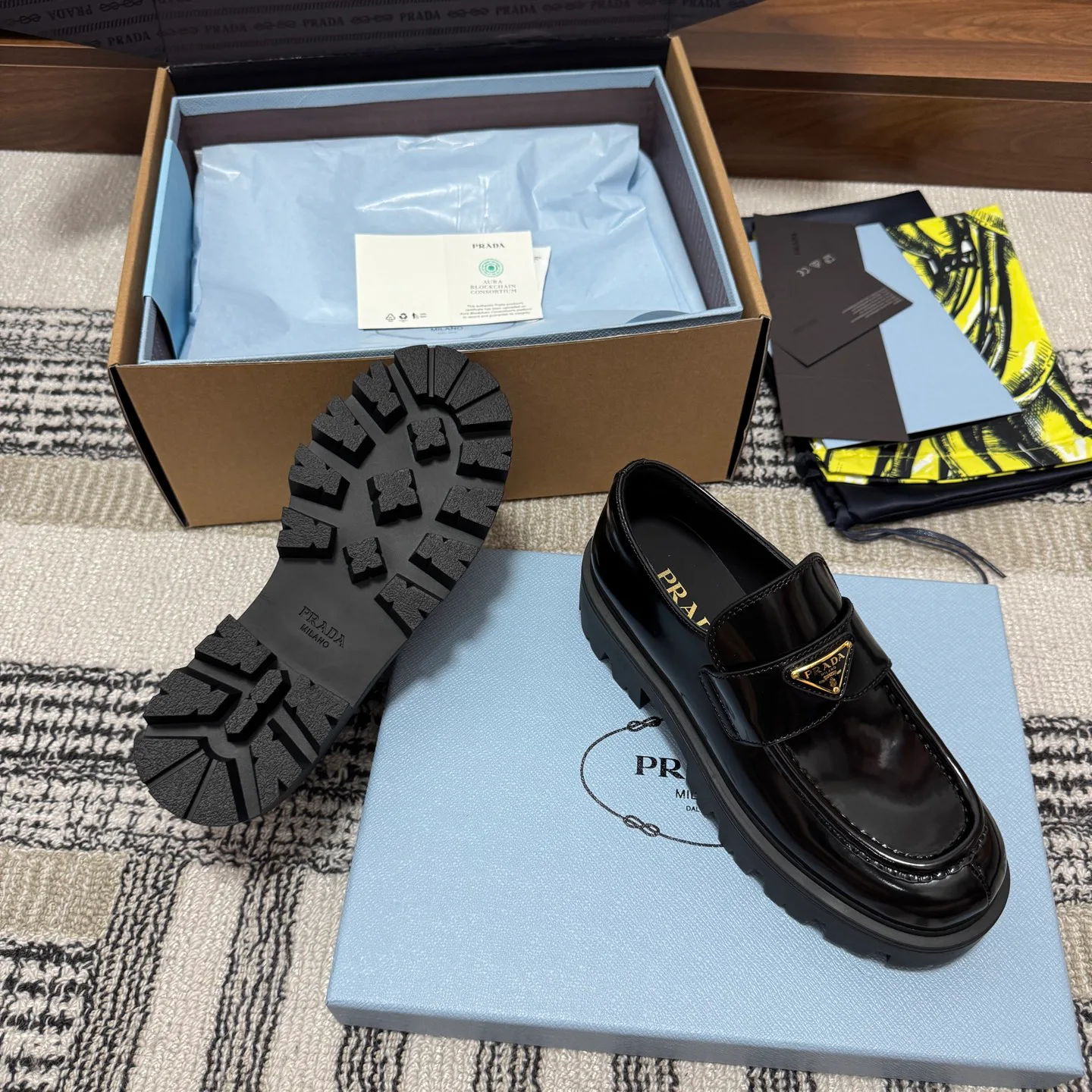 Women's Loafers And Moccasins PRADA 18083787