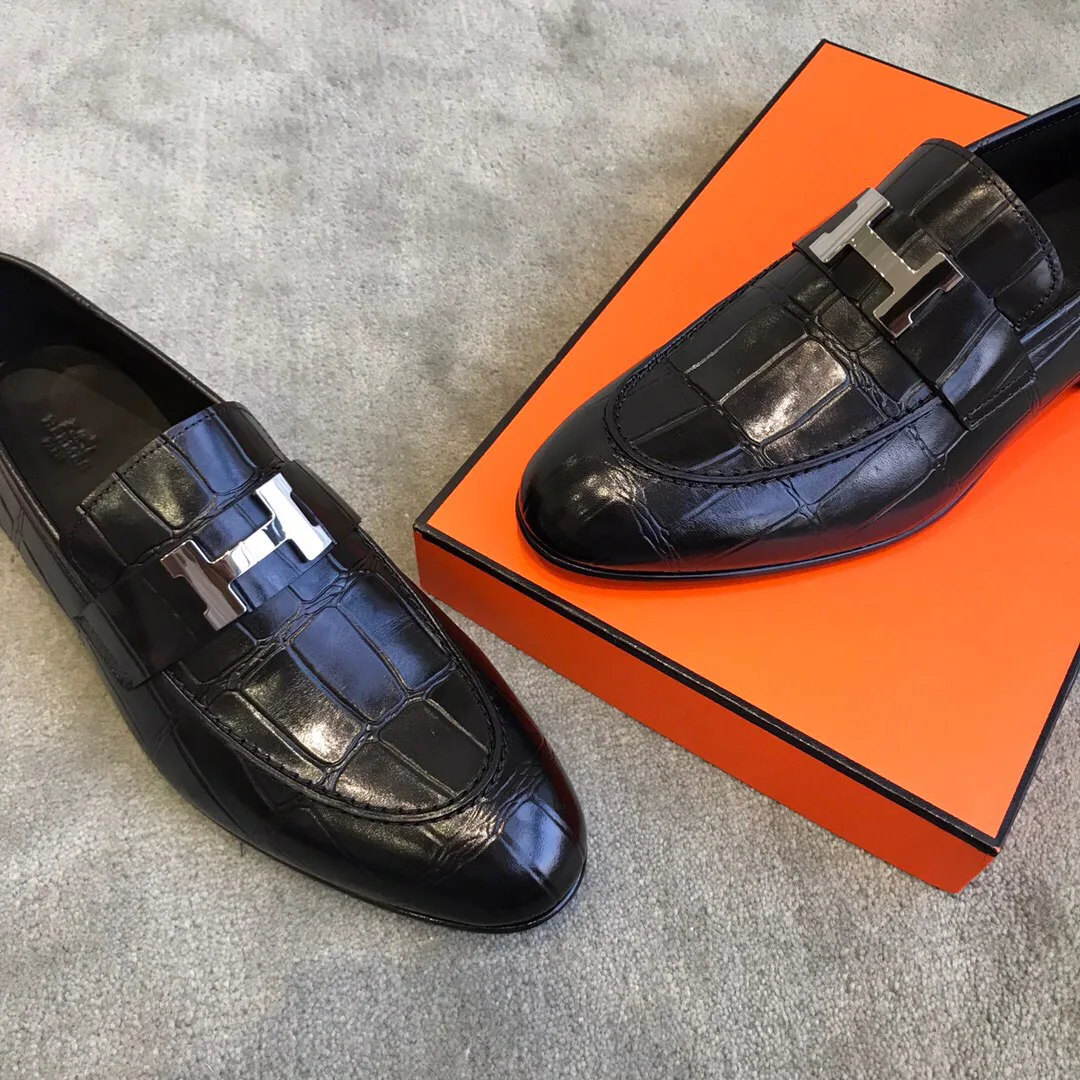 Men's Loafers And Dress Shoes HERMES 17745609