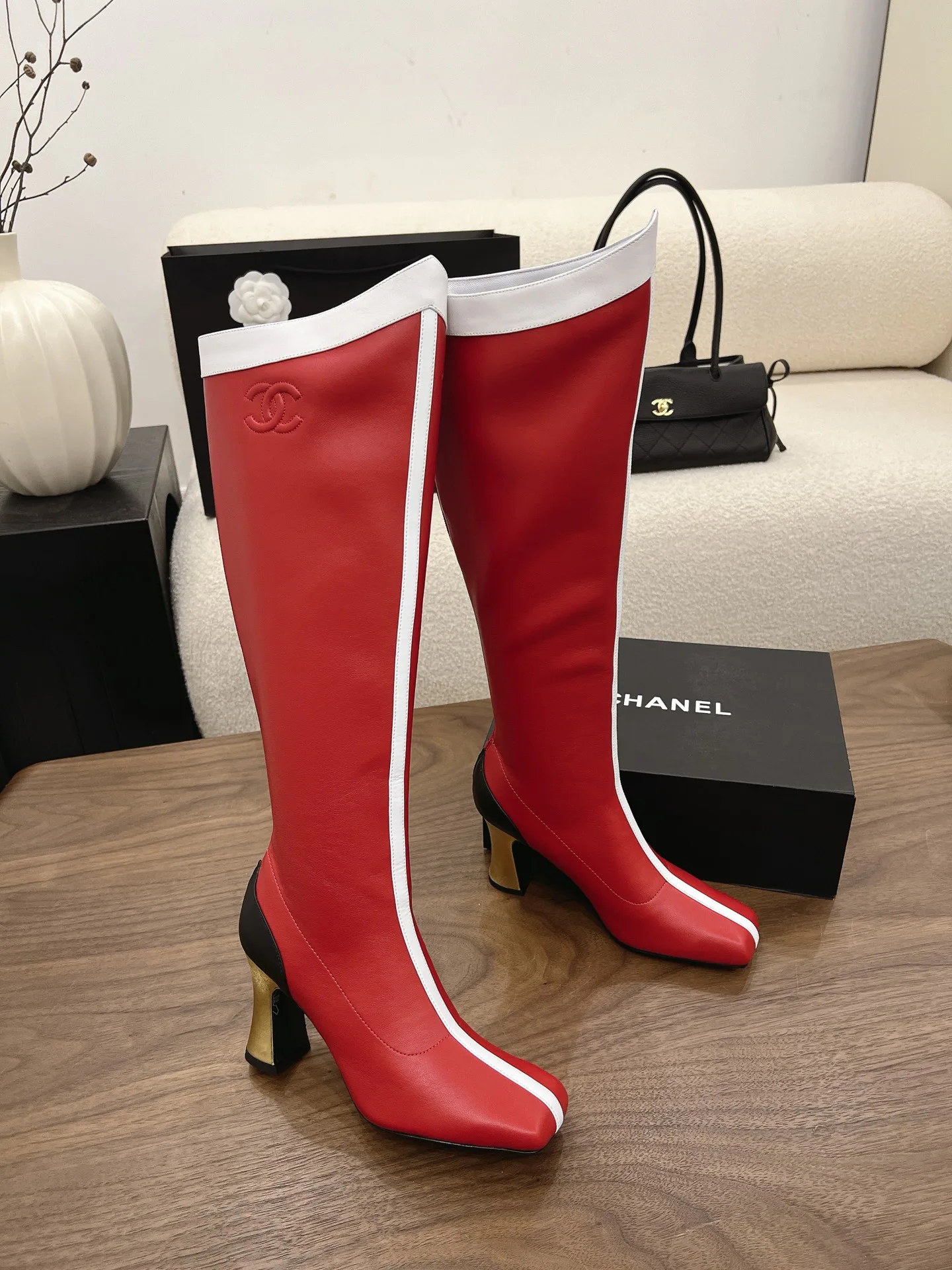 Women's Boots CHANEL 17349799