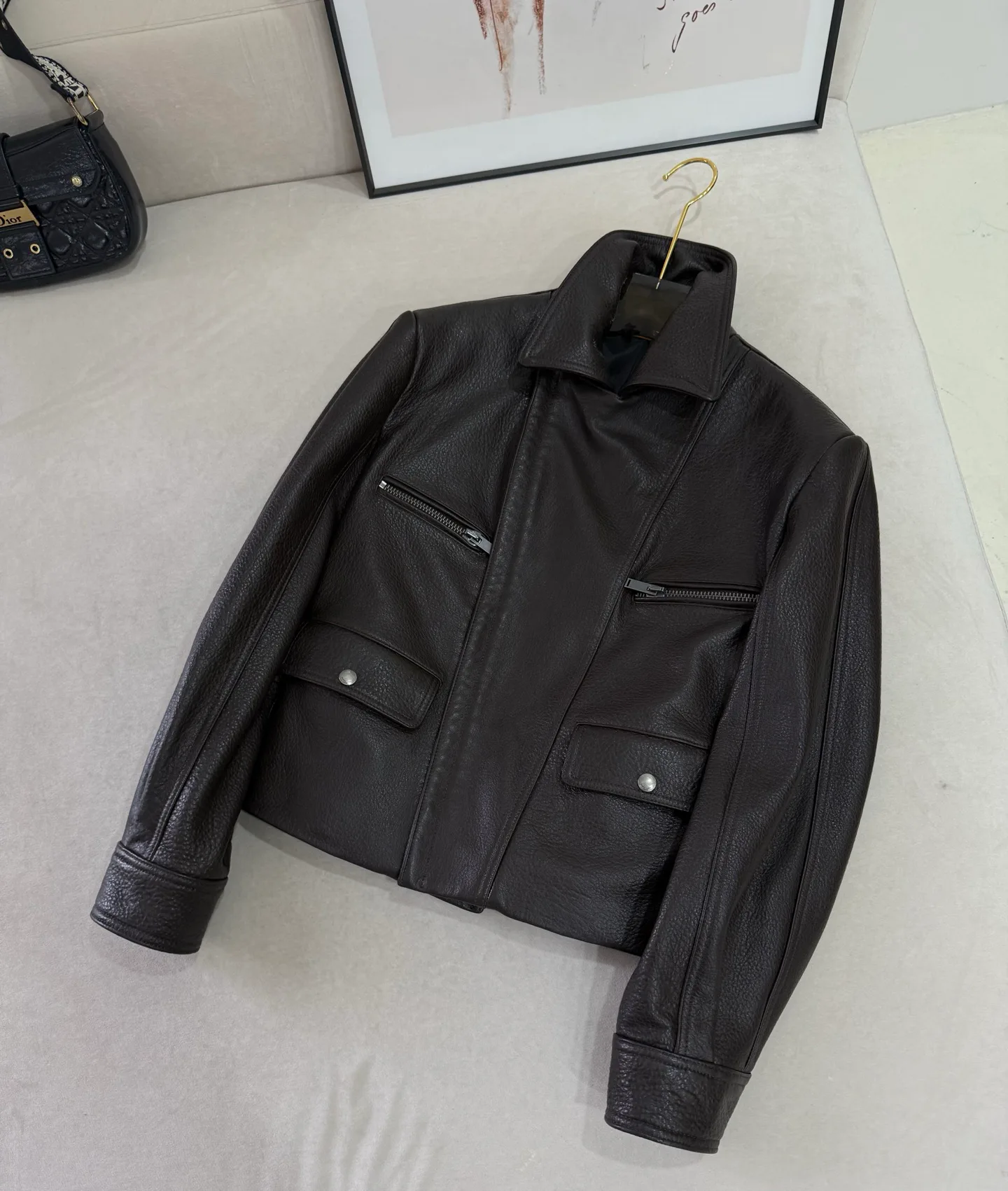 Women's Leather Jackets And Sheepskin Coats SAINT LAURENT 18259824