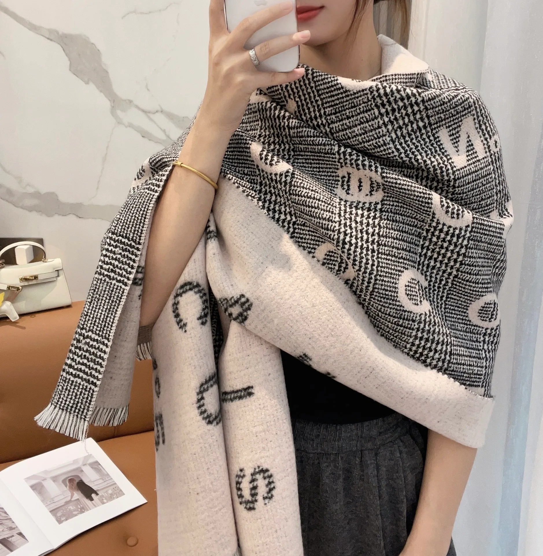Scarves CHANEL 18401195