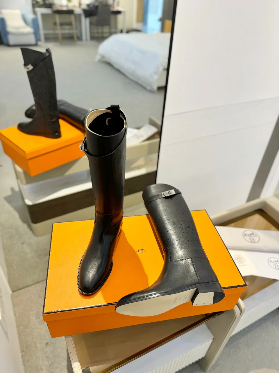 Women's Boots HERMES 18521273