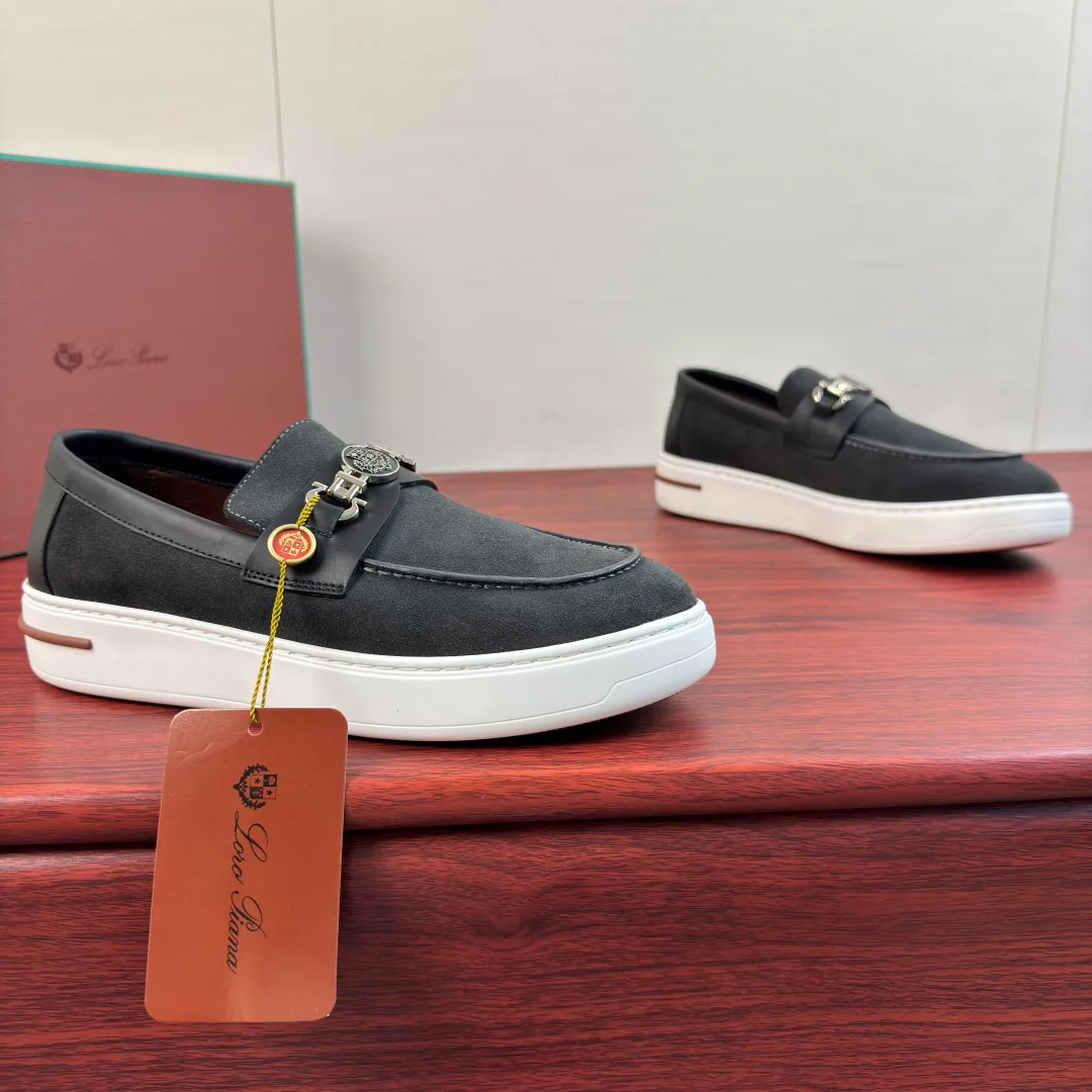Men's Loafers And Dress Shoes LORO PIANA 18100505