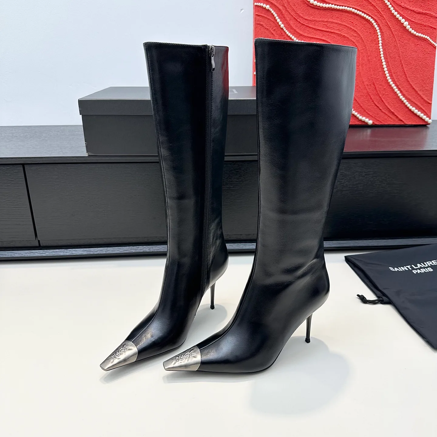 Сапоги Женские Saint Laurent 18676600