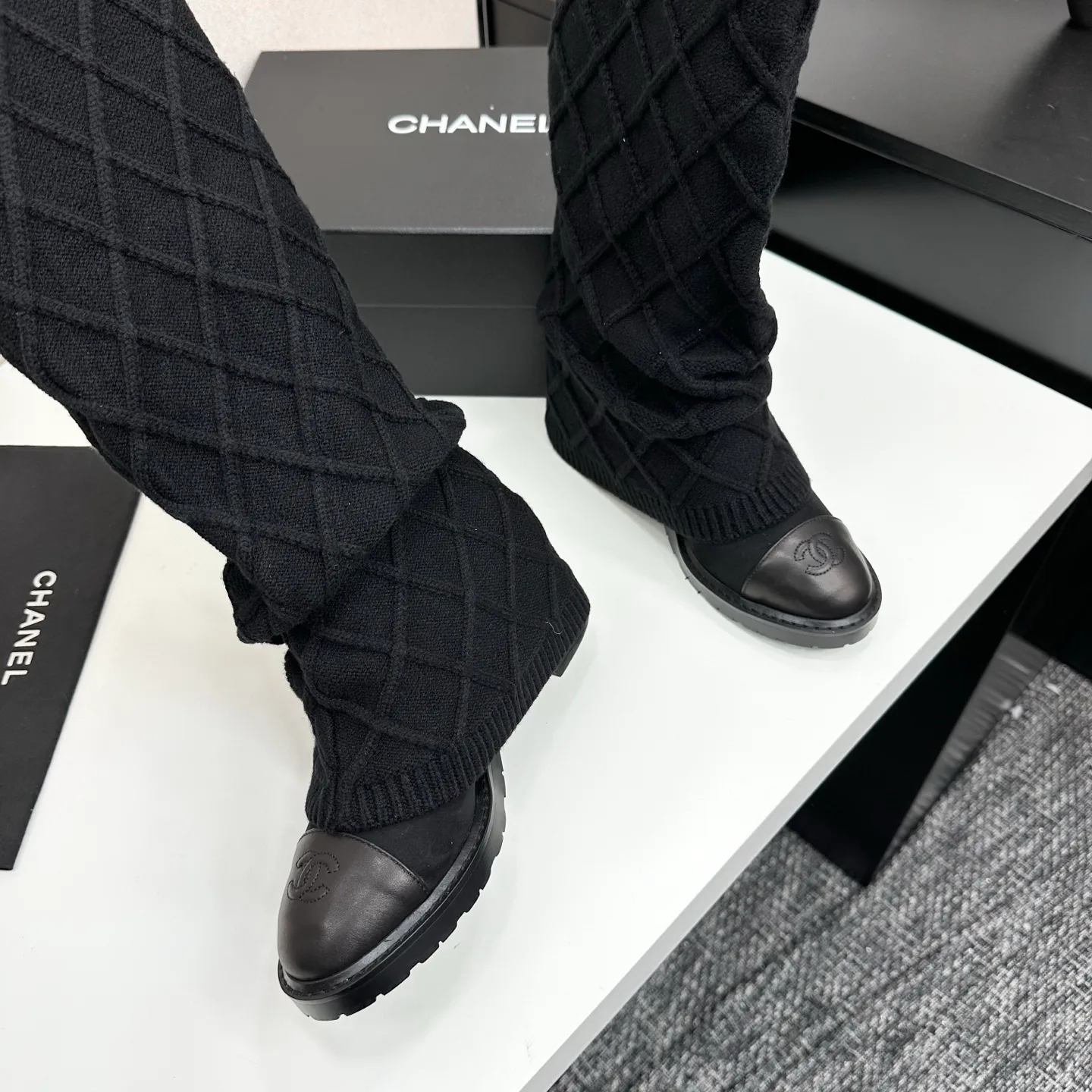 Women's Boots CHANEL 18083909