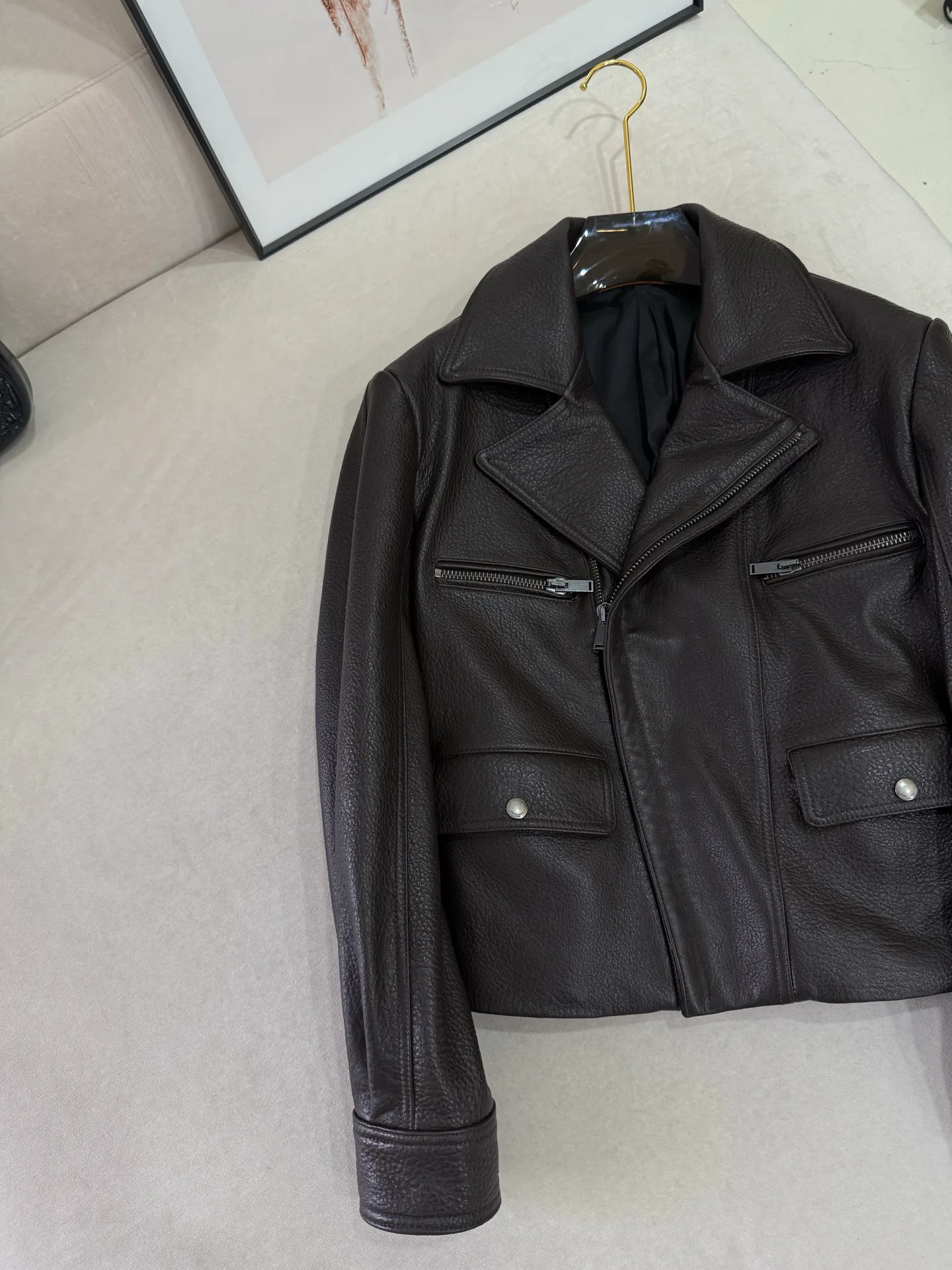 Women's Leather Jackets And Sheepskin Coats SAINT LAURENT 18259824