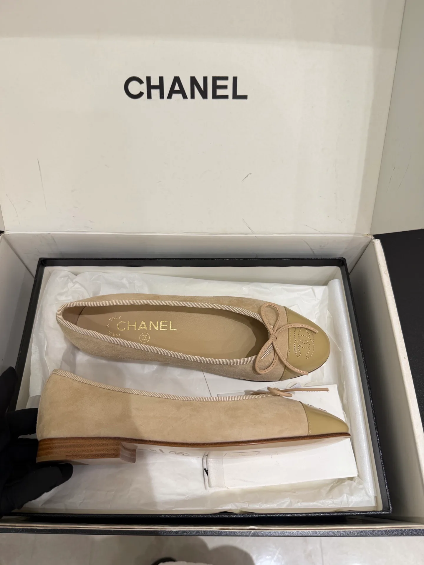 Women's Ballet Flats CHANEL 18080147