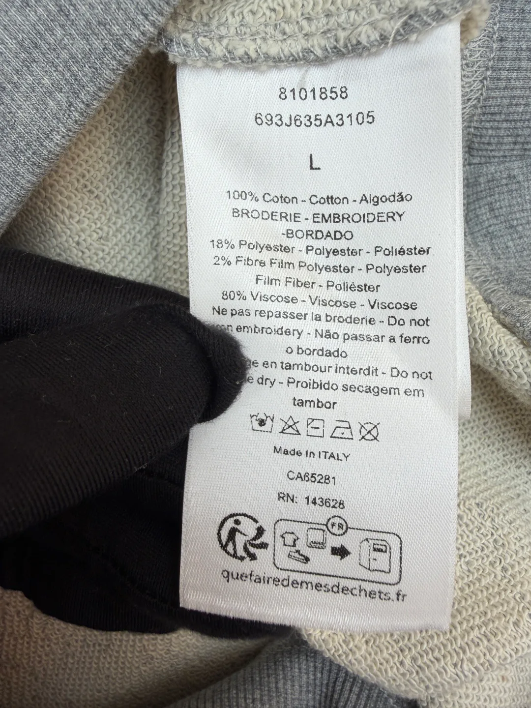 Men's Sweatshirts And Hoodies CHRISTIAN DIOR 17480580