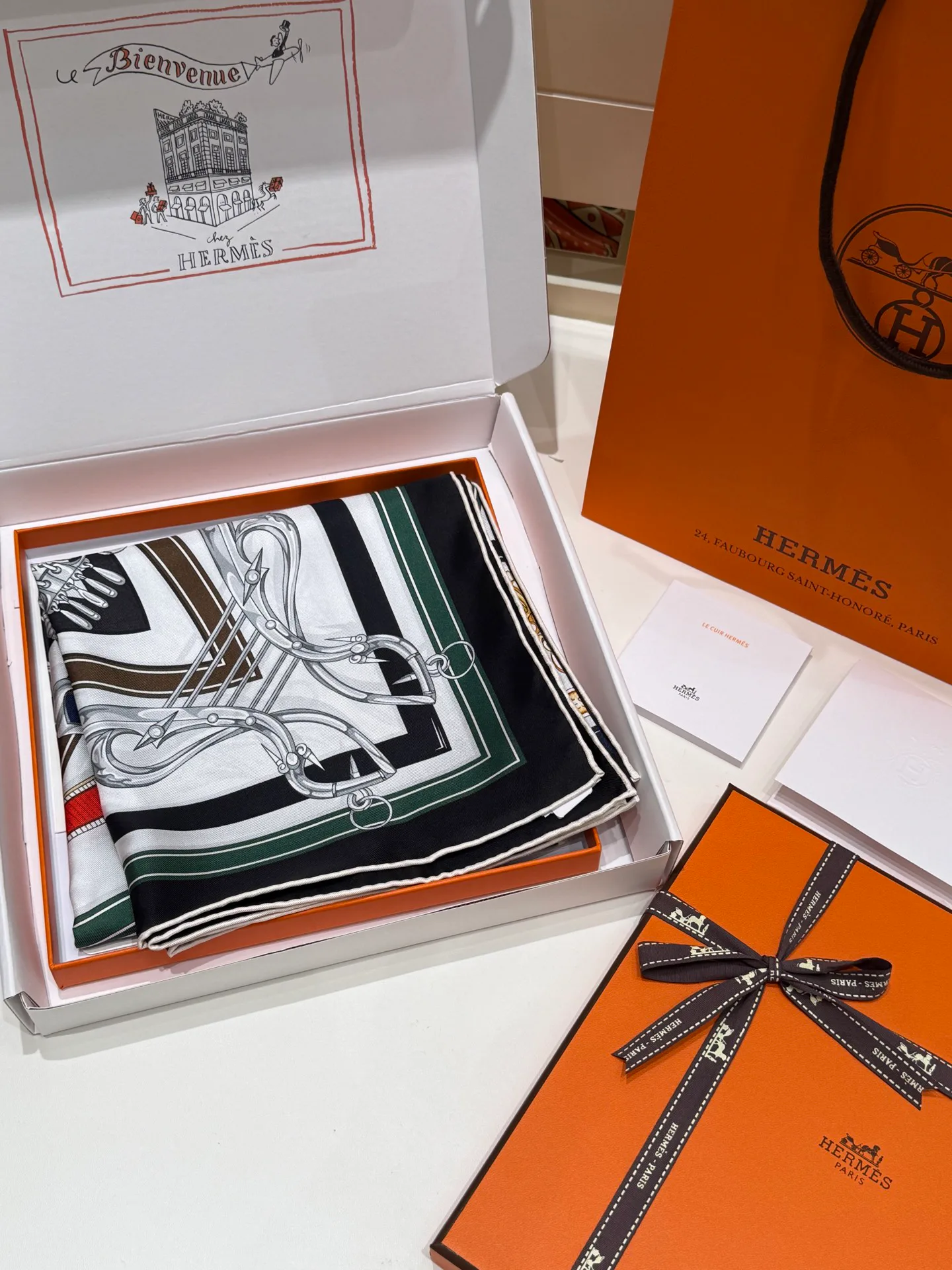 Silk Scarves HERMES 17435881