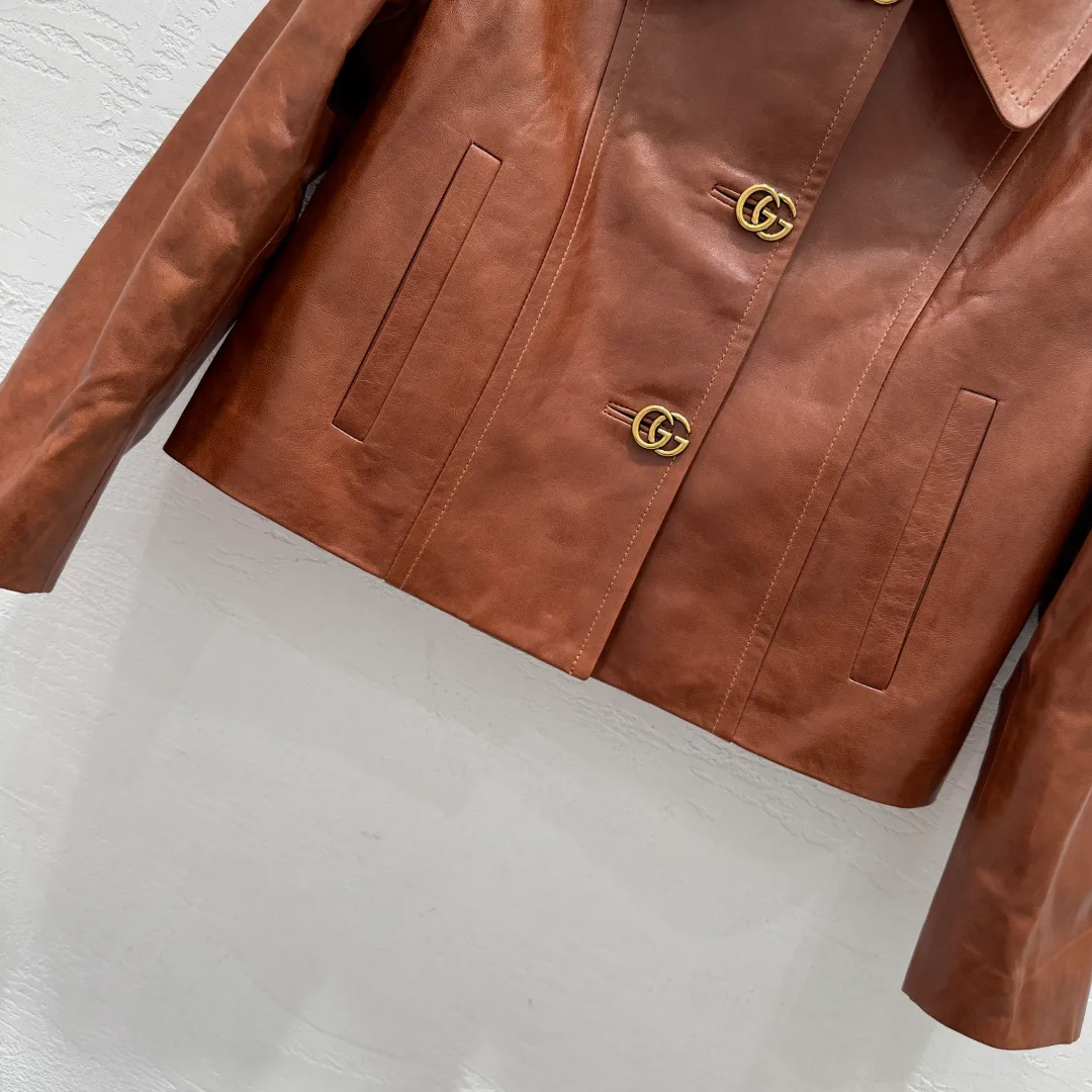 Women's Leather Jackets And Sheepskin Coats GUCCI 18064711