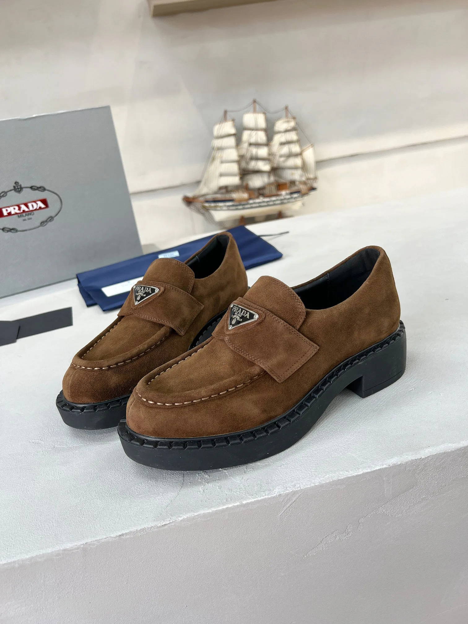 Women's Loafers And Moccasins PRADA 17524716