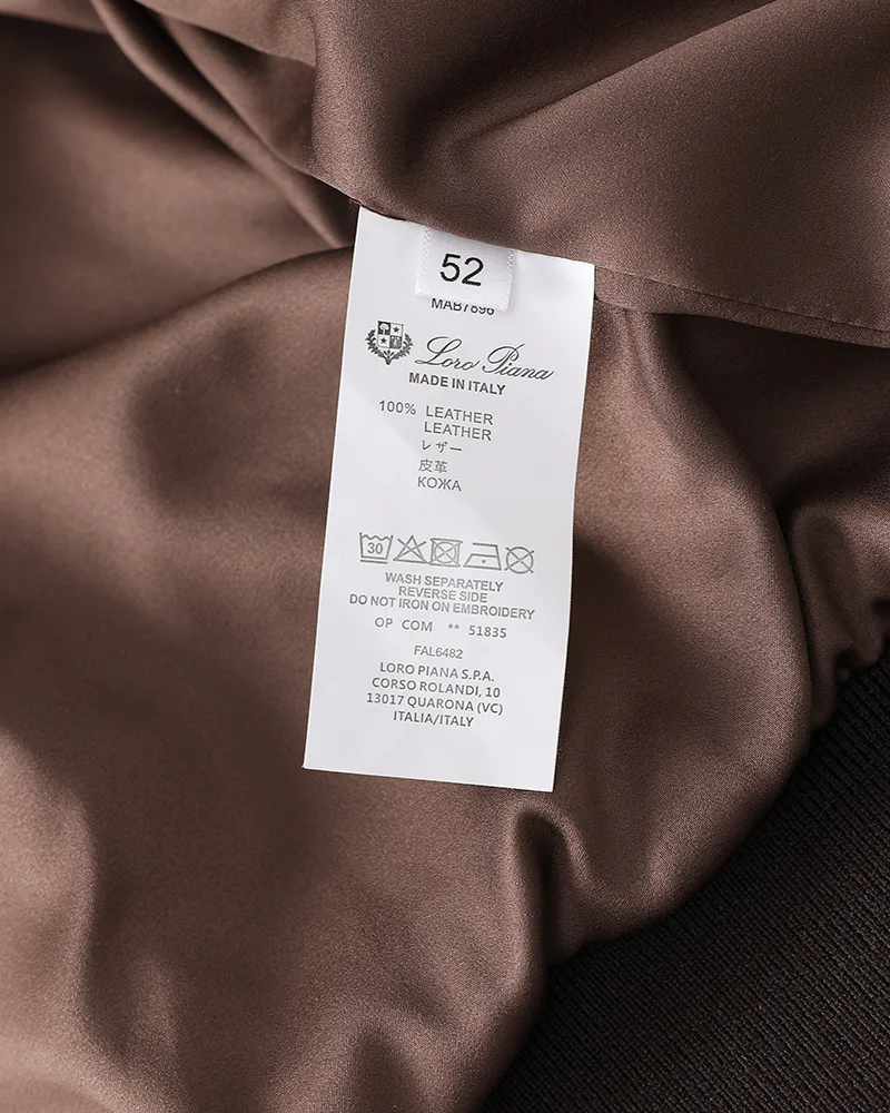 Men's Leather Jackets And Sheepskin Coats LORO PIANA 17952131