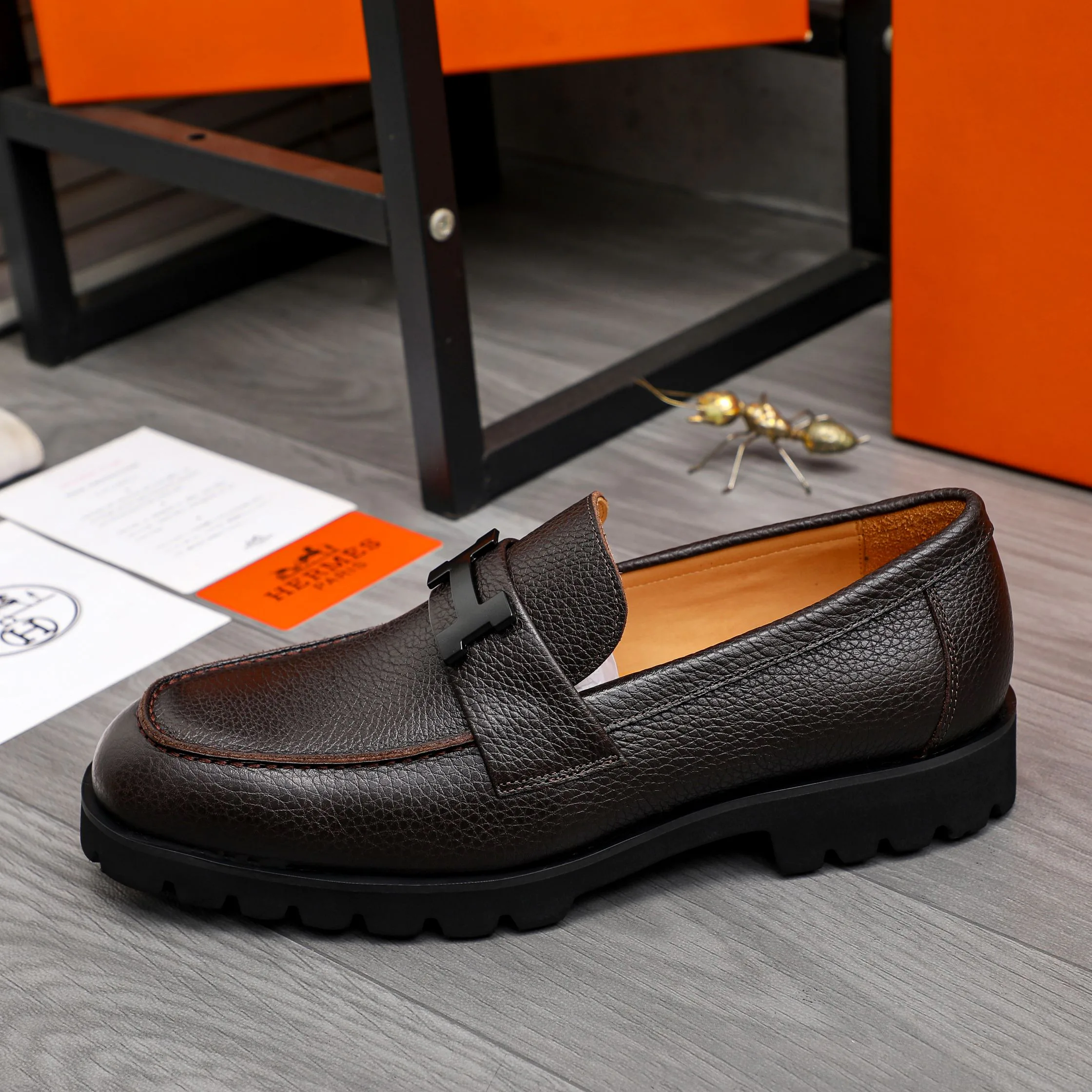 Men's Loafers And Dress Shoes HERMES 17801750