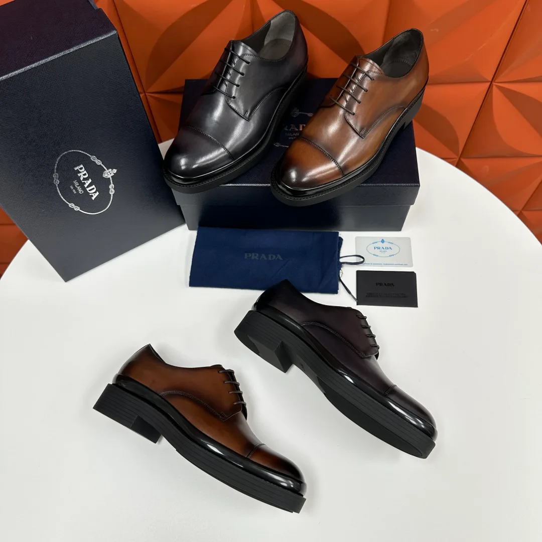 Men's Loafers And Dress Shoes PRADA 18397559