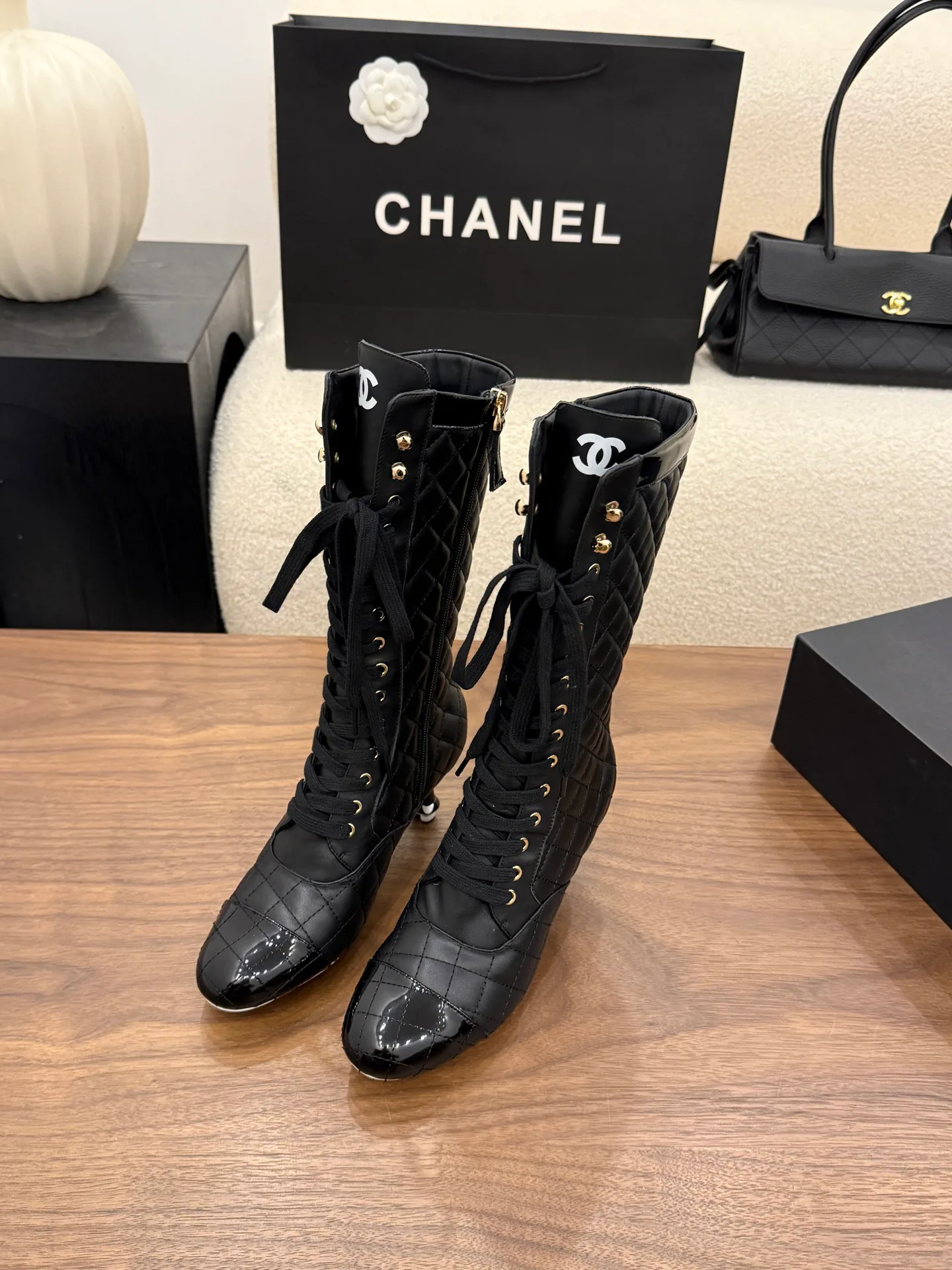 Women's Boots CHANEL 17920836