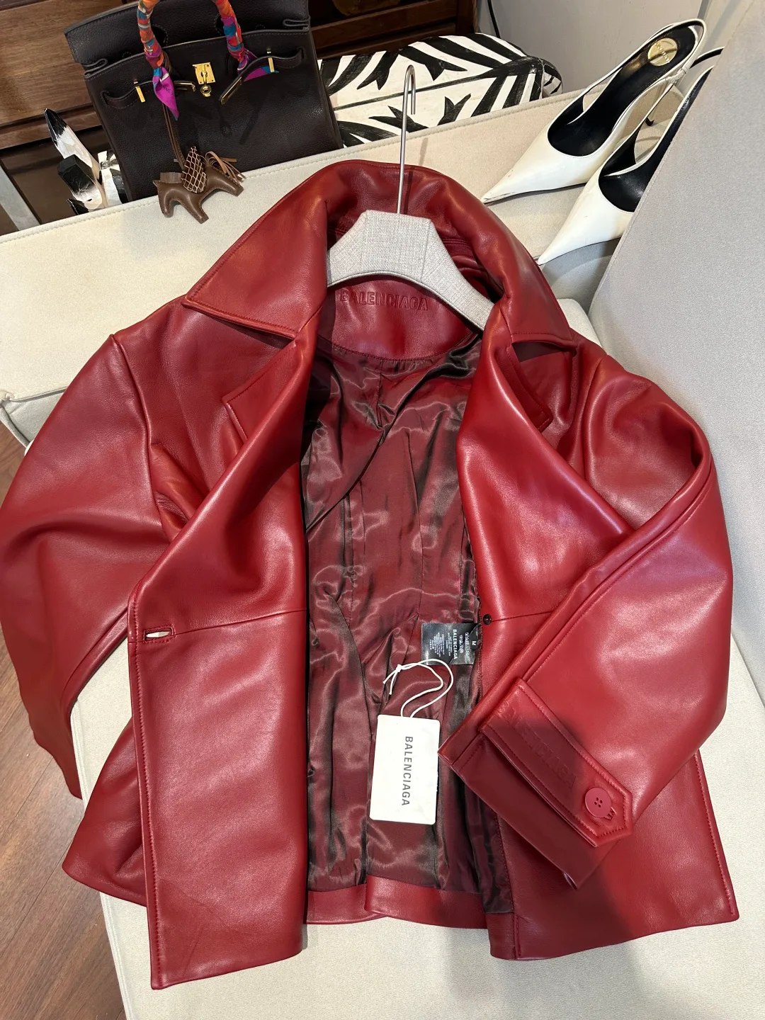 Women's Leather Jackets And Sheepskin Coats BALENCIAGA 18515828