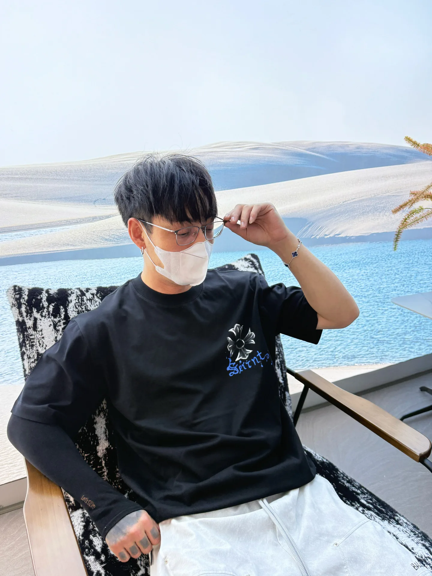 Men's T-Shirts CHROME HEARTS 17037358