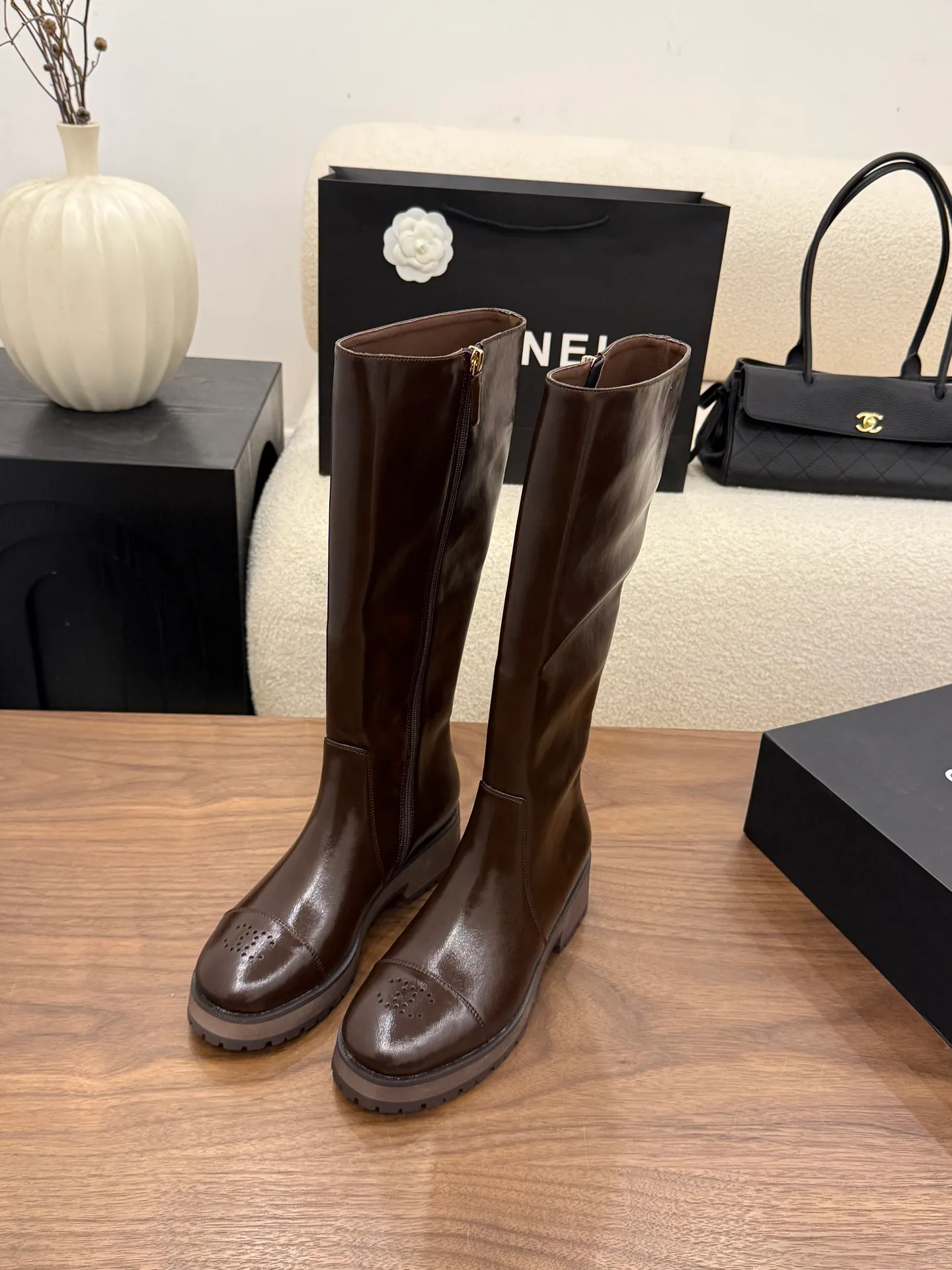 Women's Boots CHANEL 18275723