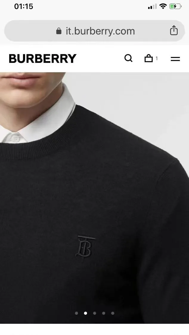 Men's Jumpers And Sweaters BURBERRY 18215802