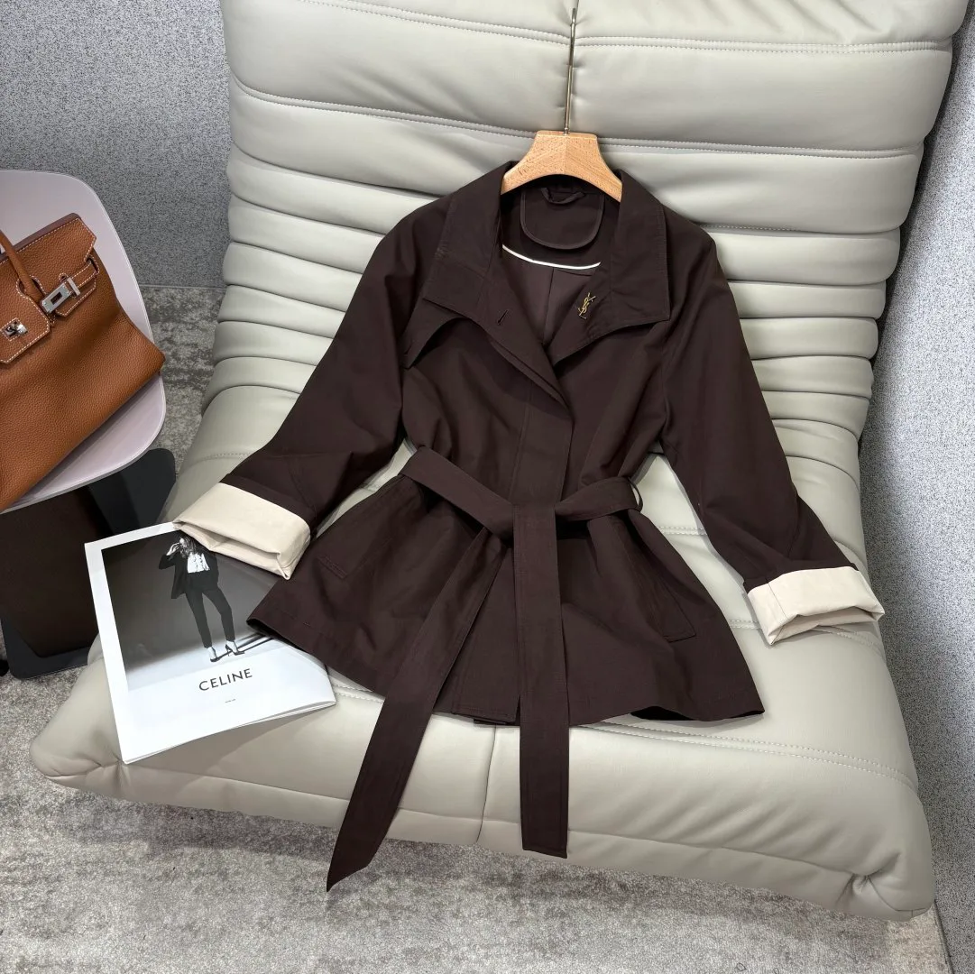 Women's Trench Coats SAINT LAURENT 18484249