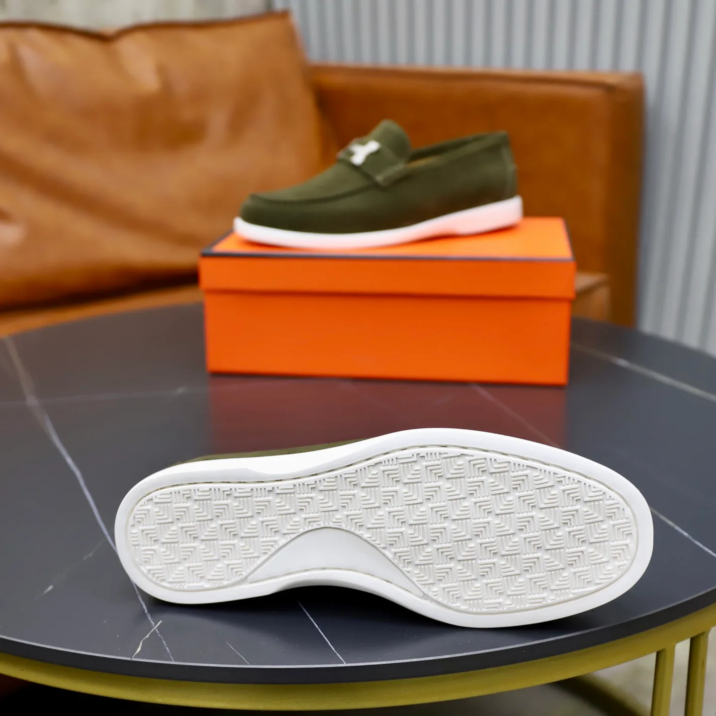 Men's Loafers And Dress Shoes HERMES 18103104