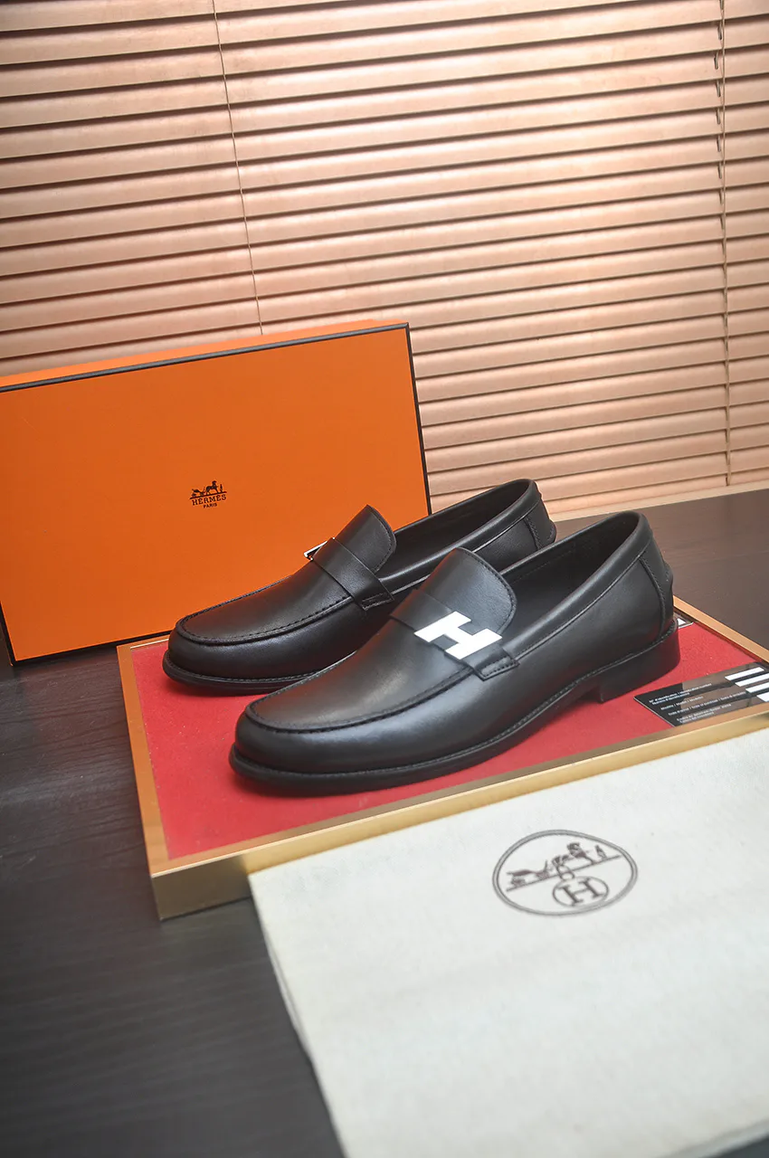 Men's Loafers And Dress Shoes HERMES 17349621