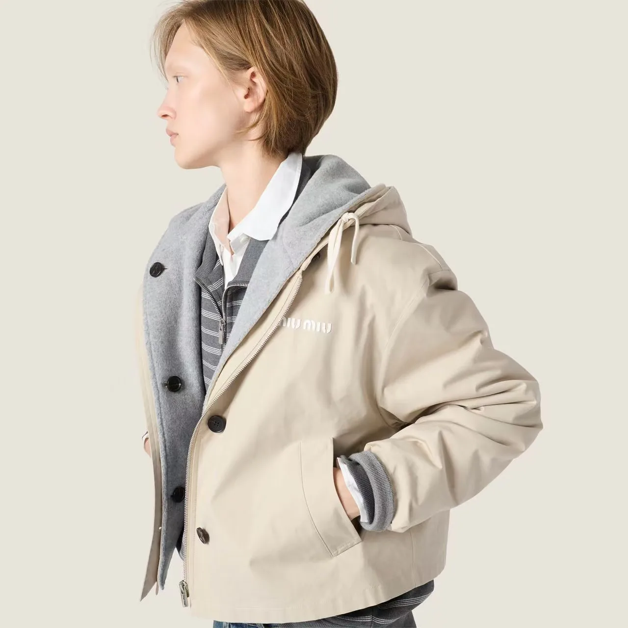 Women's Jackets And Down Jackets MIU MIU 19532433