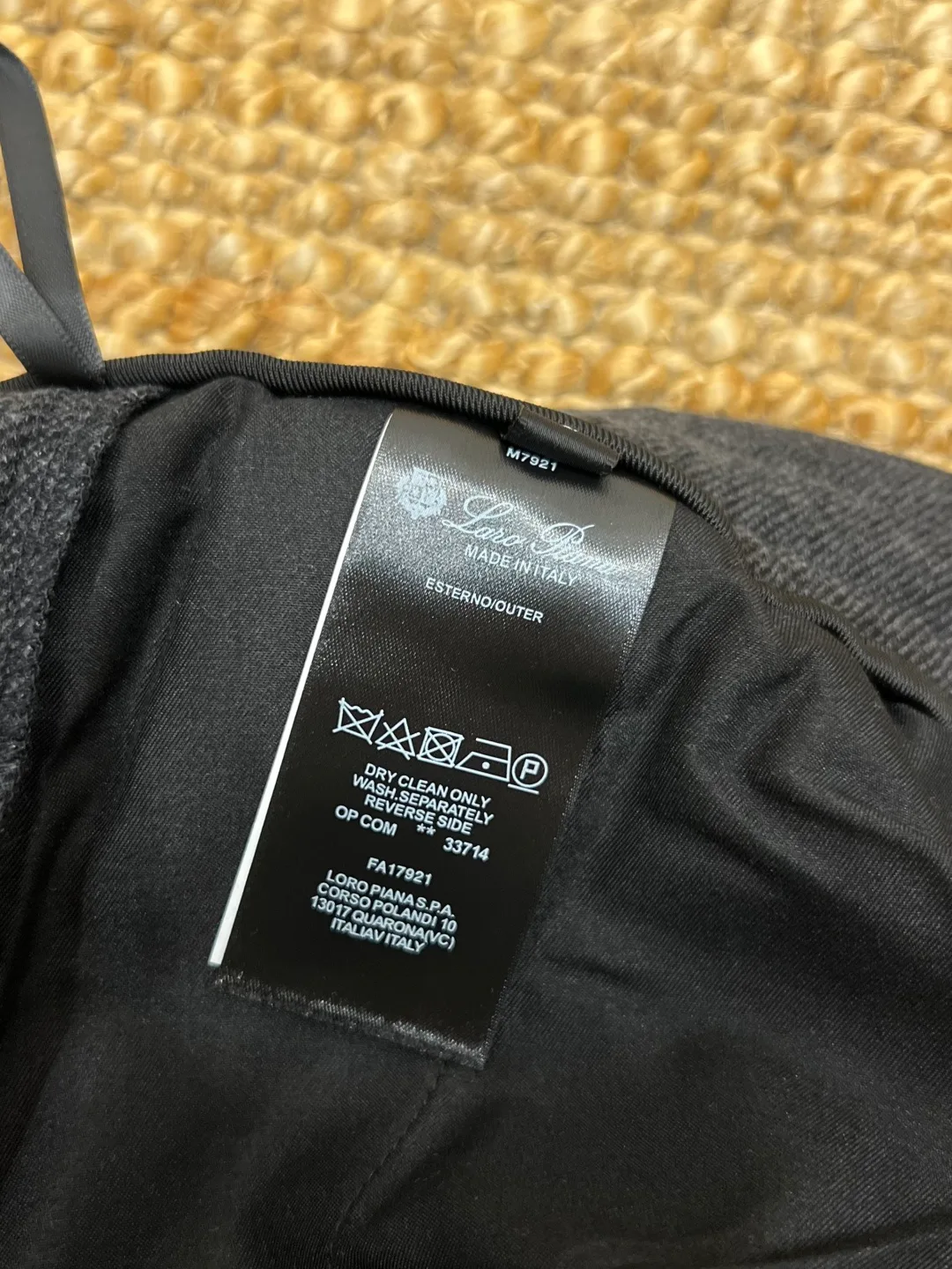 Men's Trousers LORO PIANA 18359670