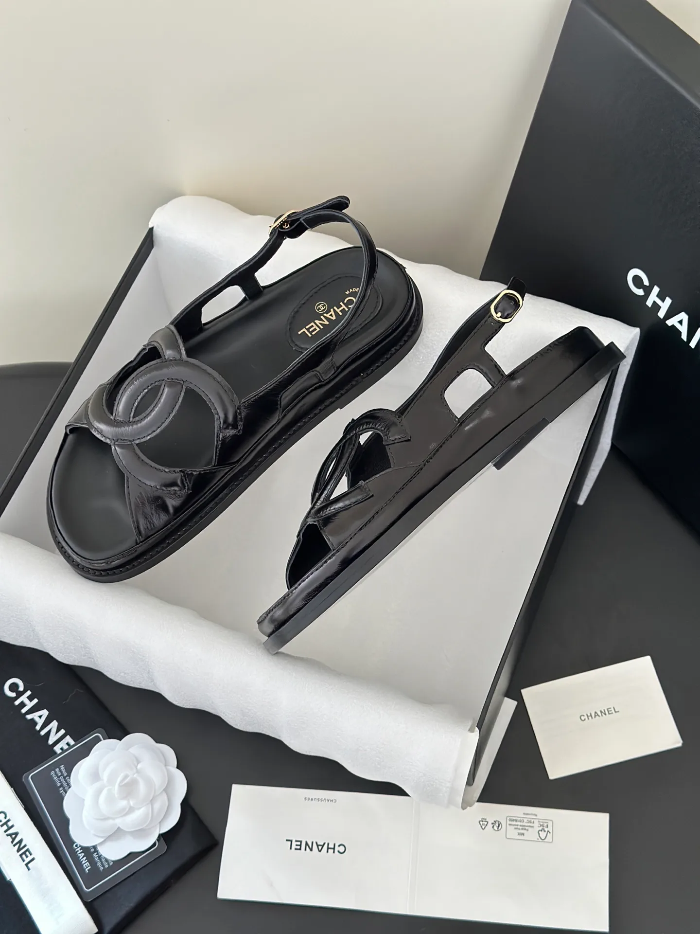 Women's Open-Toe Sandals CHANEL 18143030