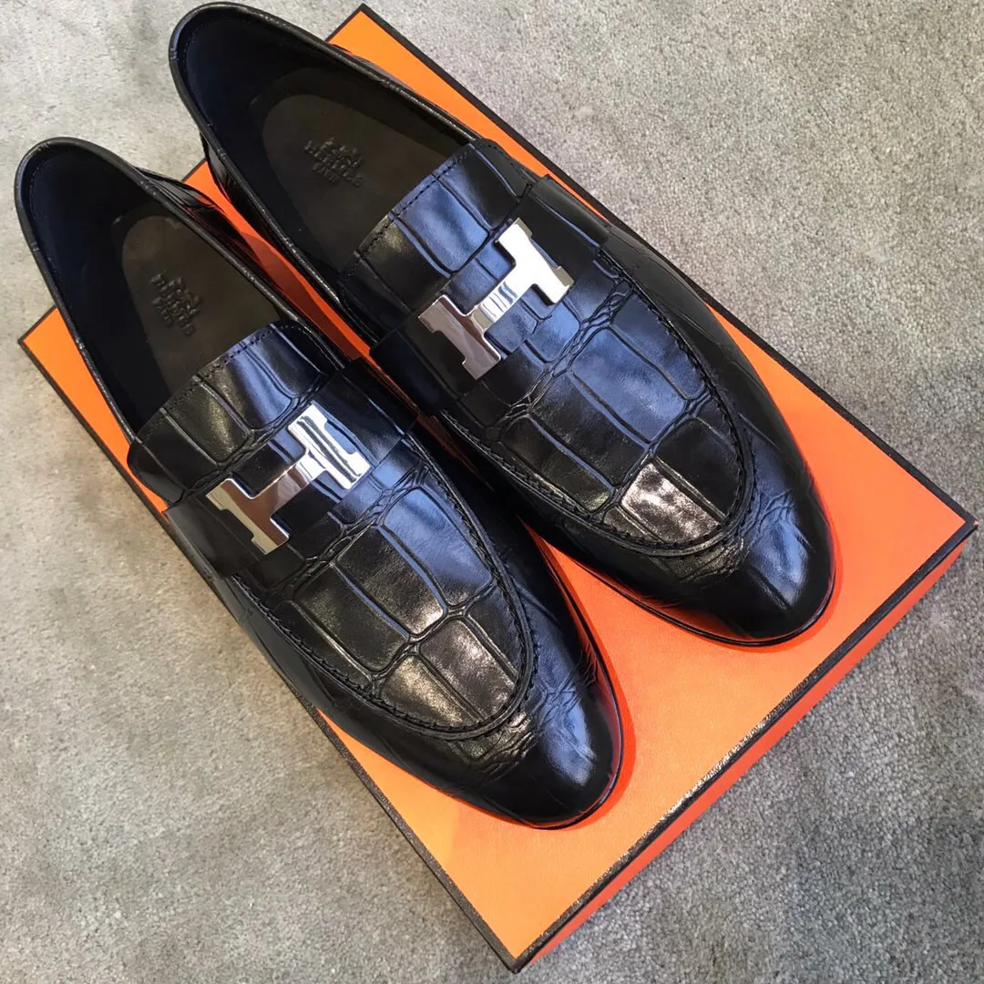 Men's Loafers And Dress Shoes HERMES 17745609