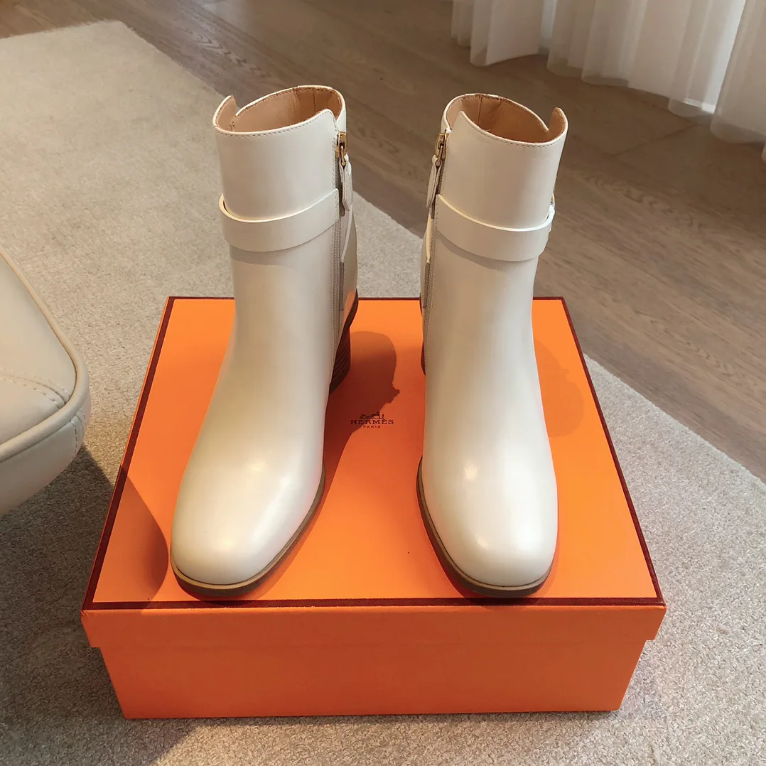 Women's Booties HERMES 18446750