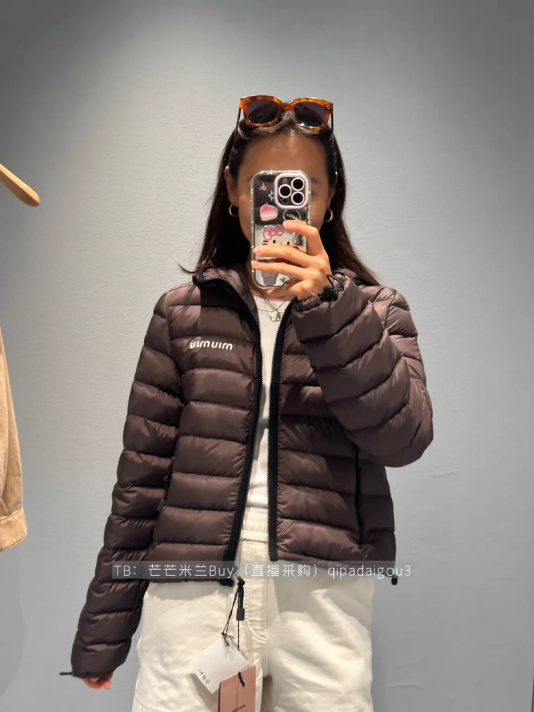 Women's Jackets And Down Jackets MIU MIU 18334574