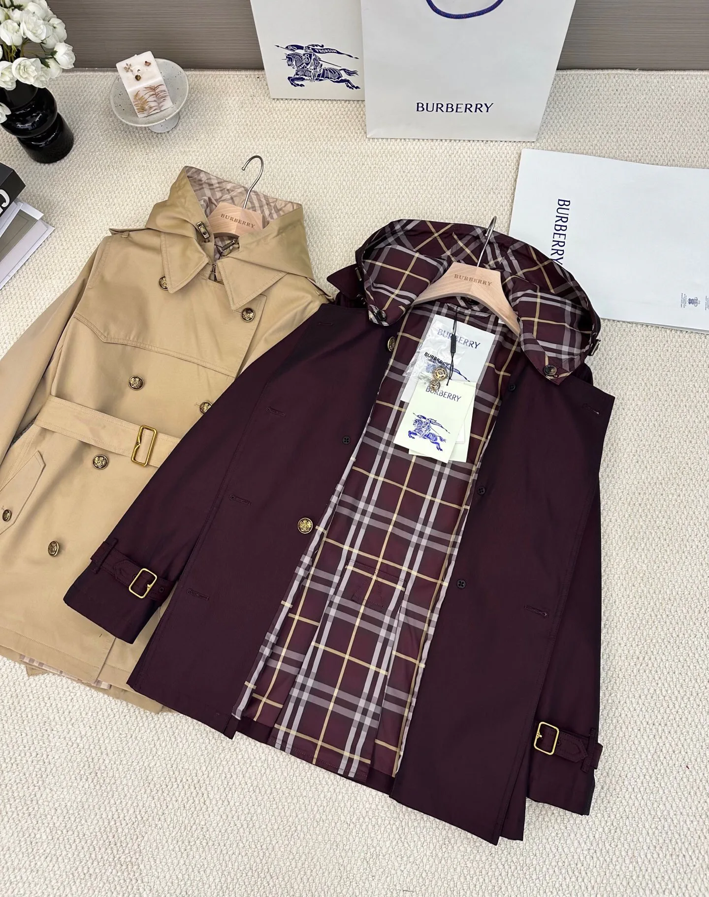 Women's Trench Coats BURBERRY 17898988