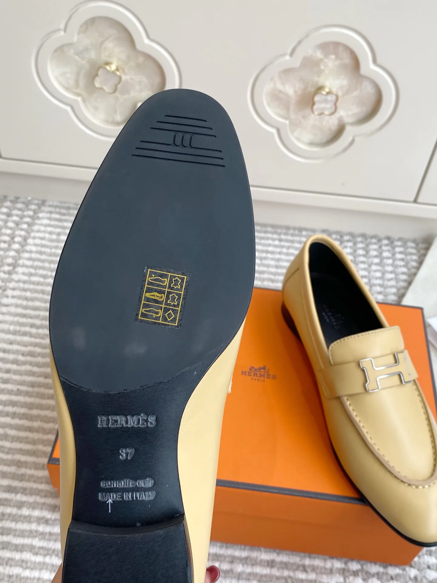 Women's Loafers And Moccasins HERMES 17739506
