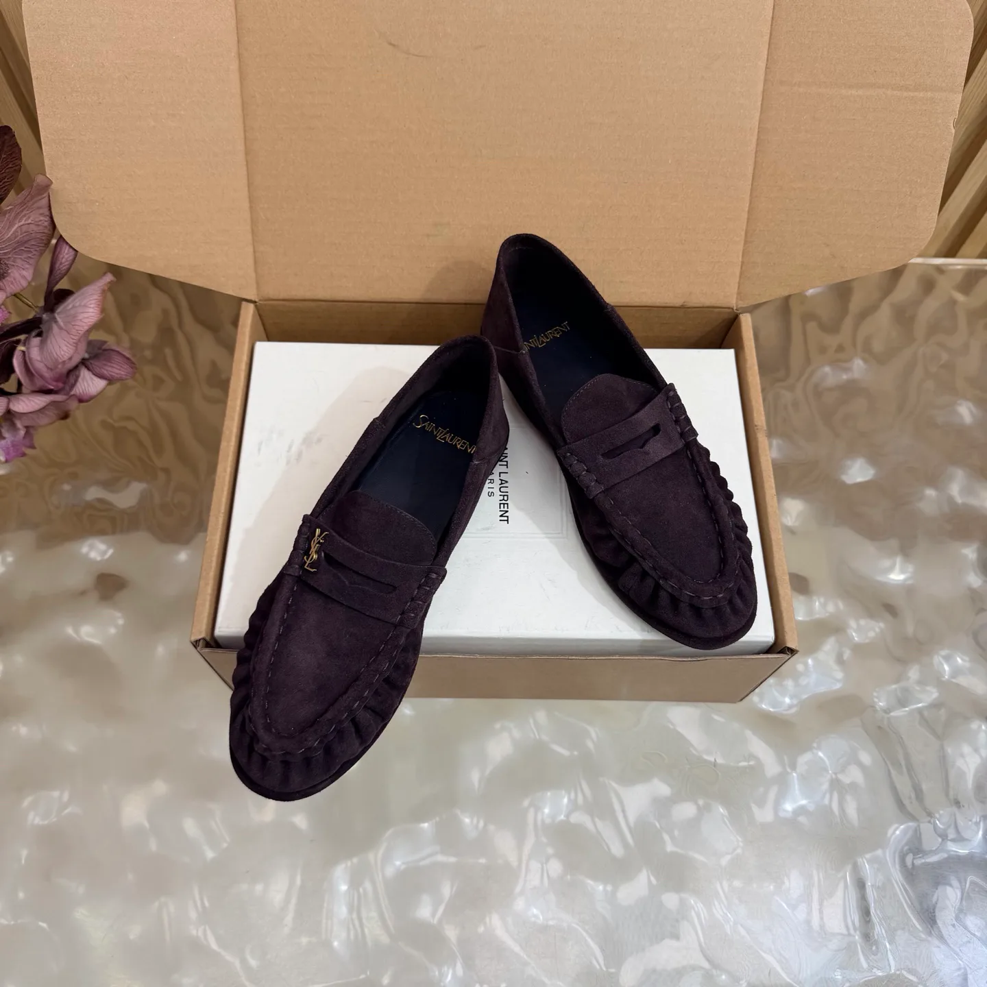 Women's Loafers And Moccasins SAINT LAURENT 17926441