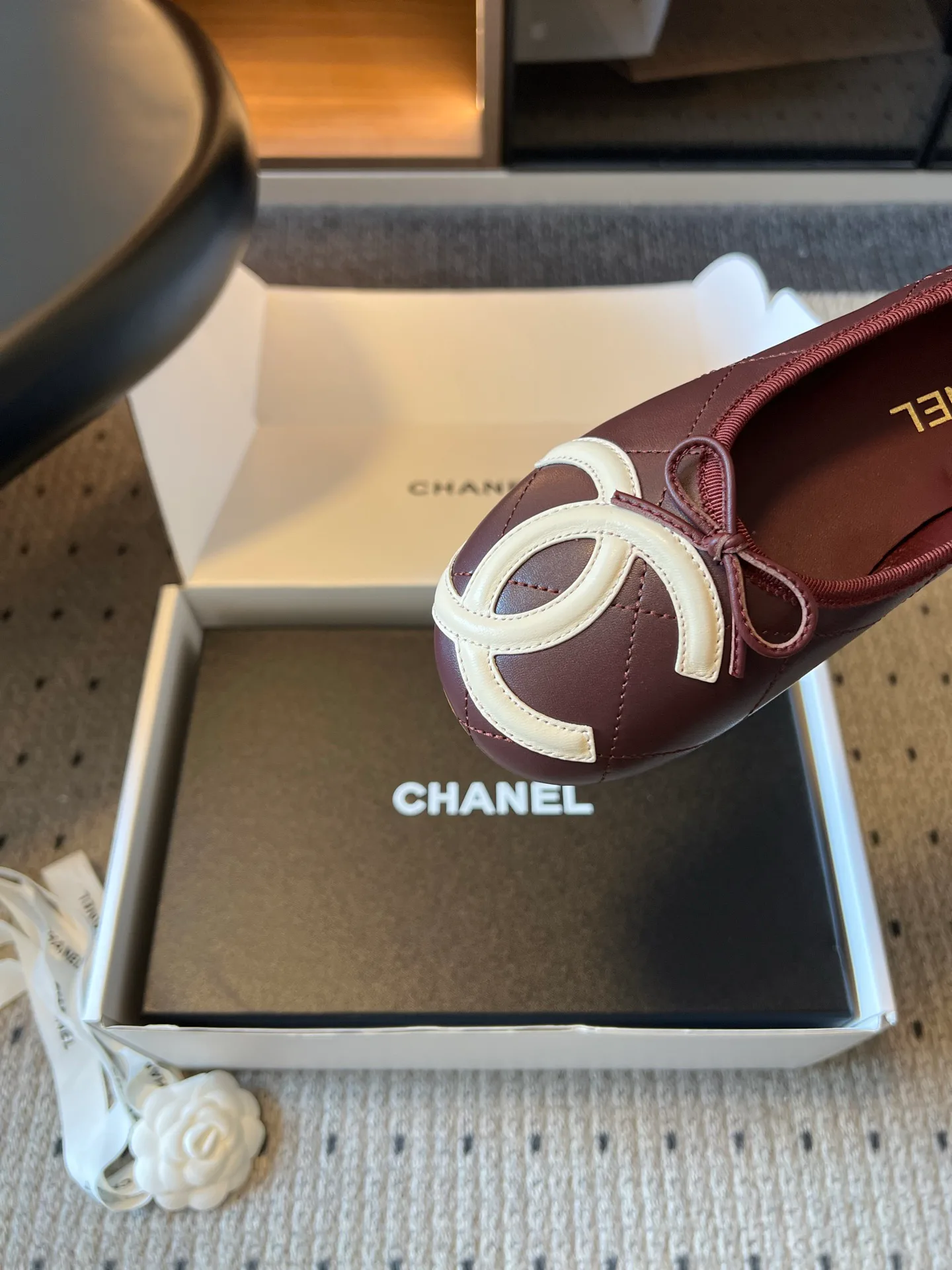 Women's Ballet Flats CHANEL 17419446