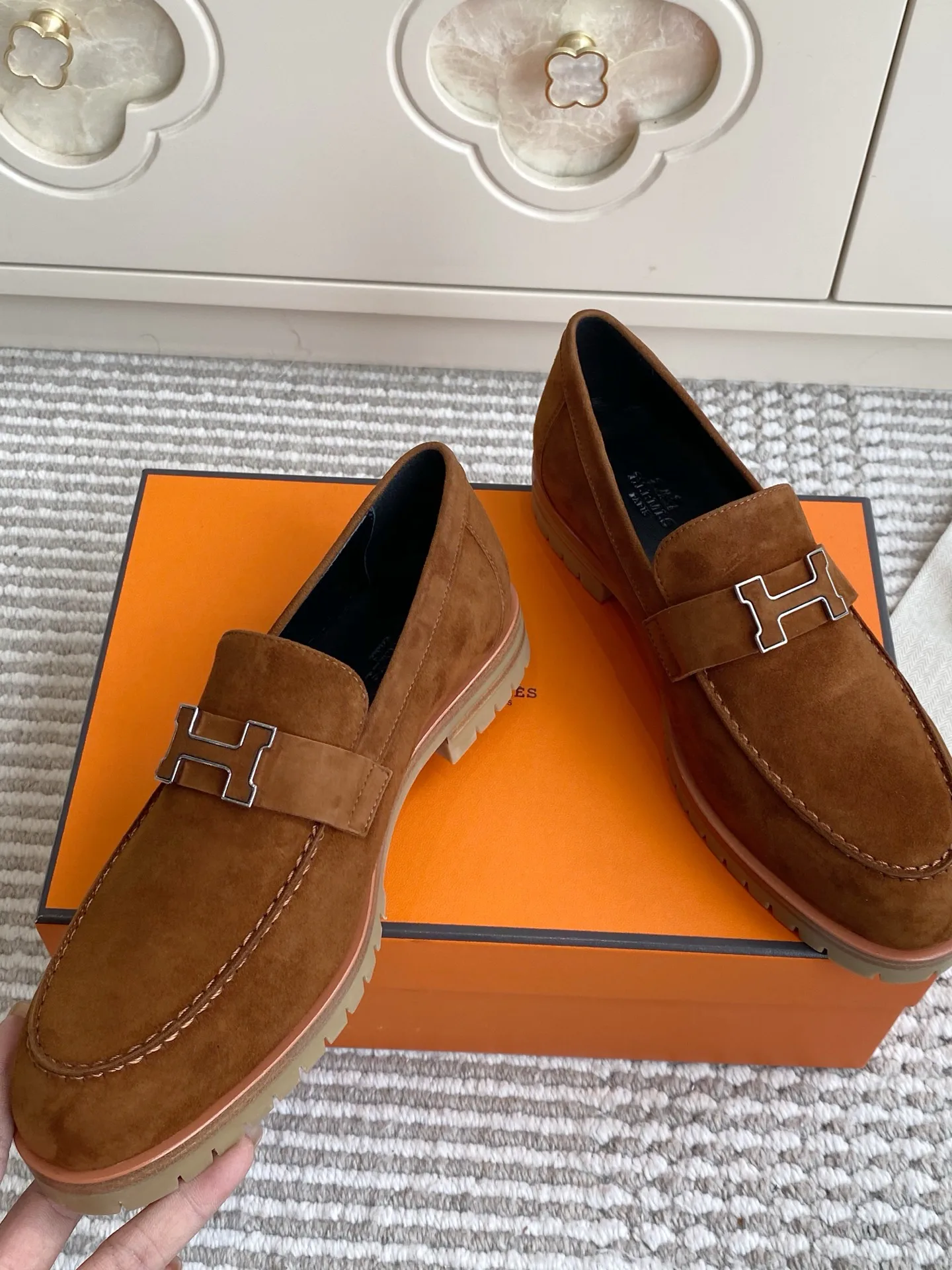 Women's Loafers And Moccasins HERMES 17476119