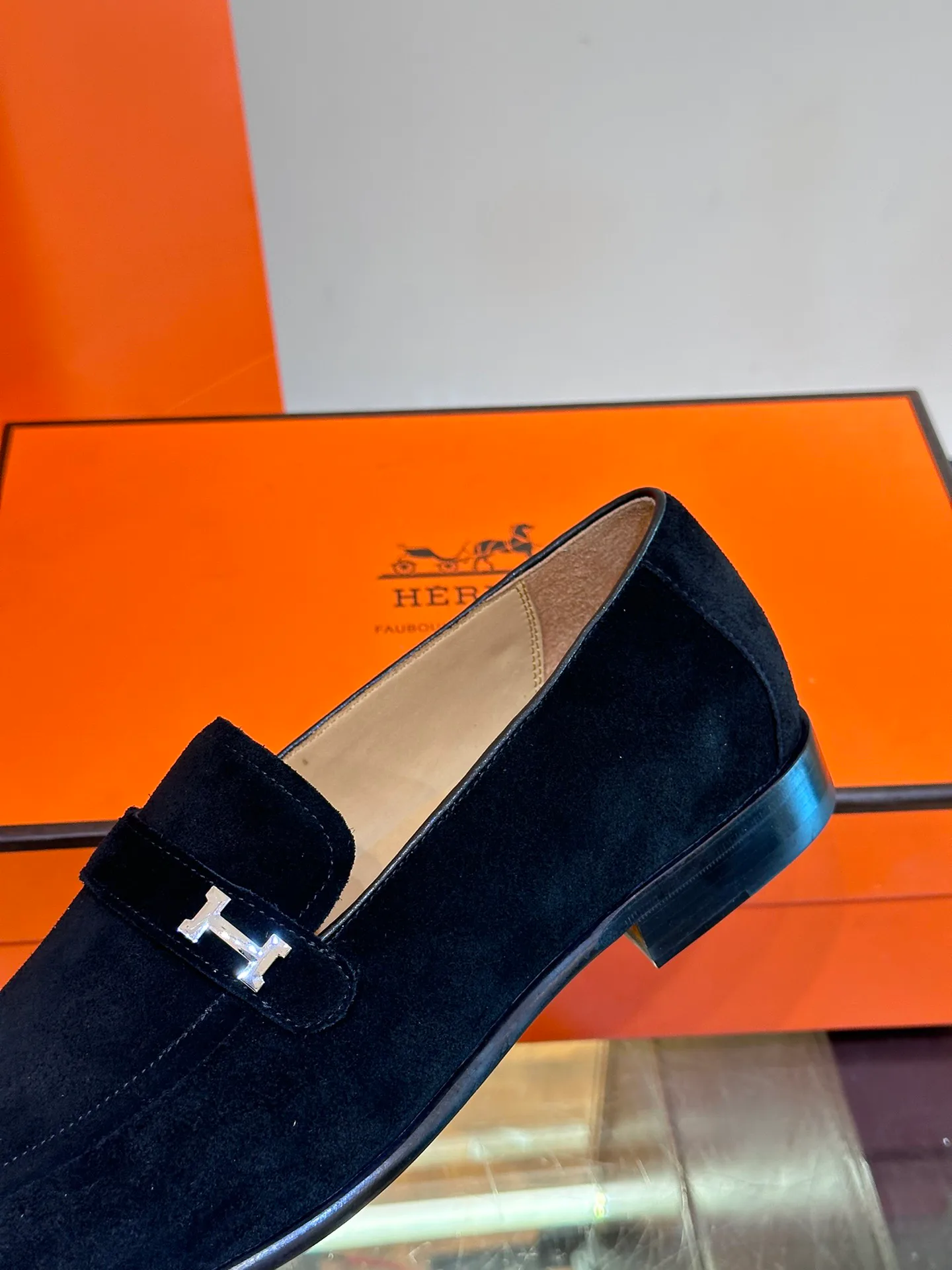 Men's Loafers And Dress Shoes HERMES 17745575
