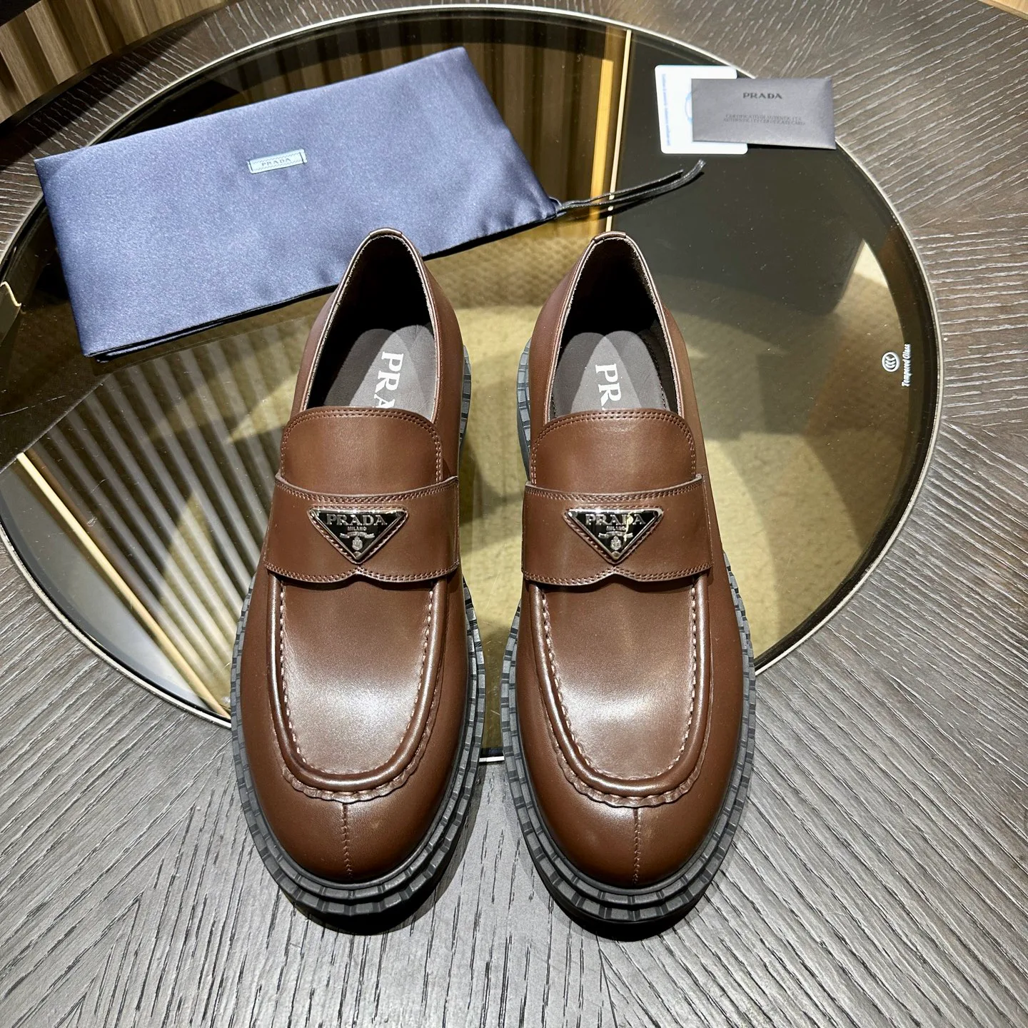 Men's Loafers And Dress Shoes PRADA 18192295