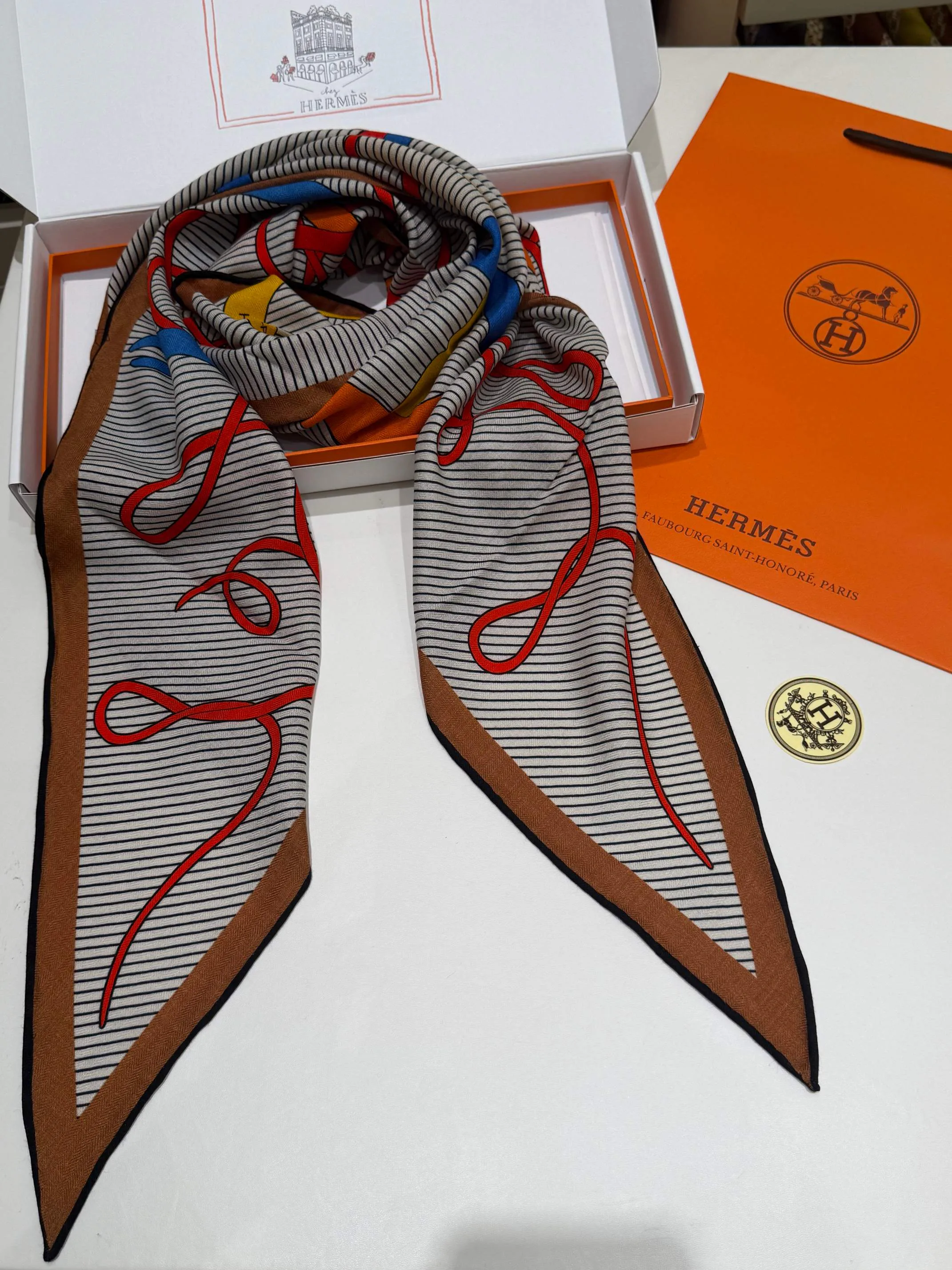 Silk Scarves HERMES 18094797