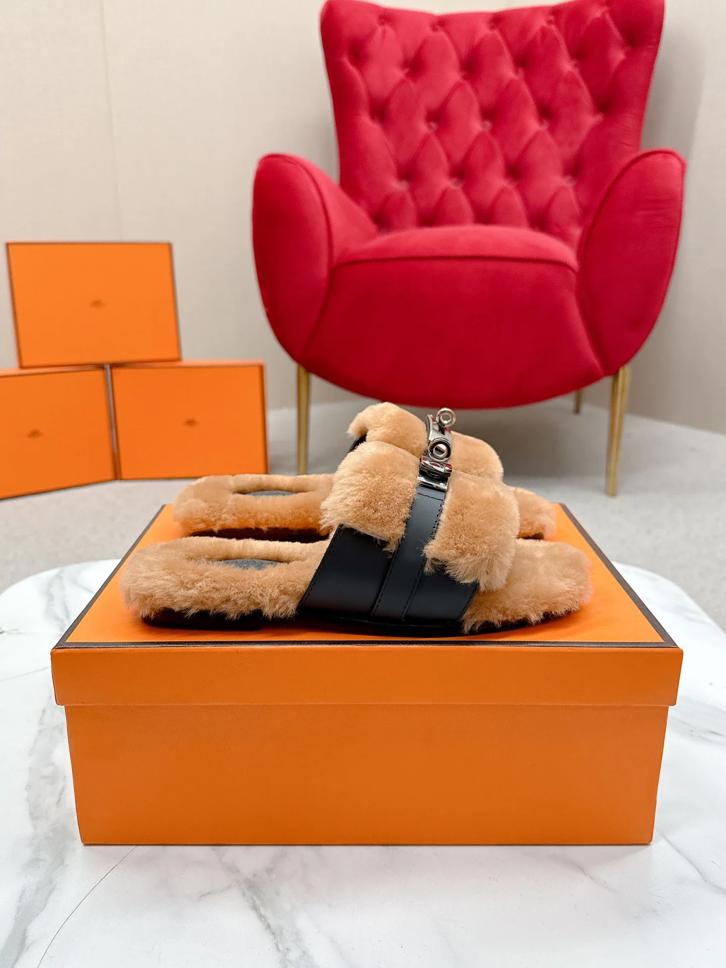 Women's Slippers HERMES 18235657