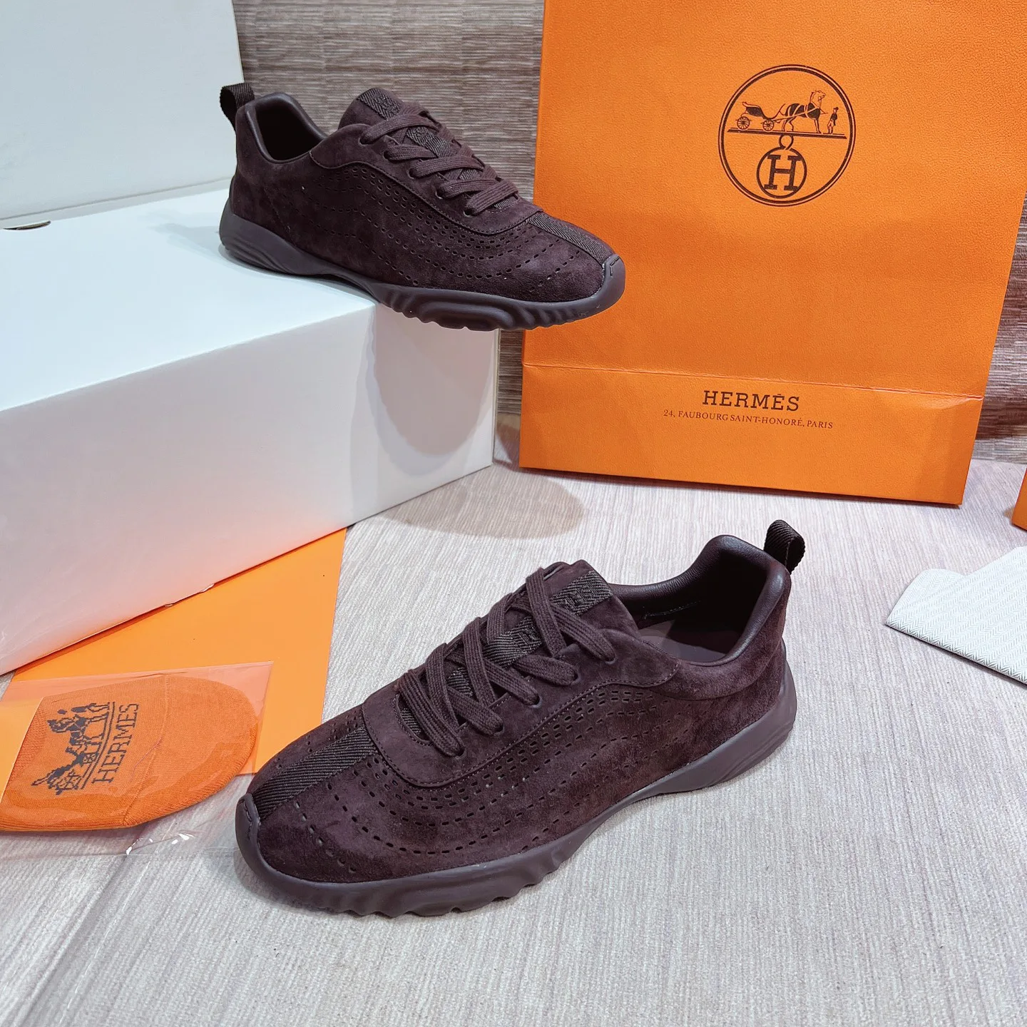 Men's Sneakers HERMES 17749562